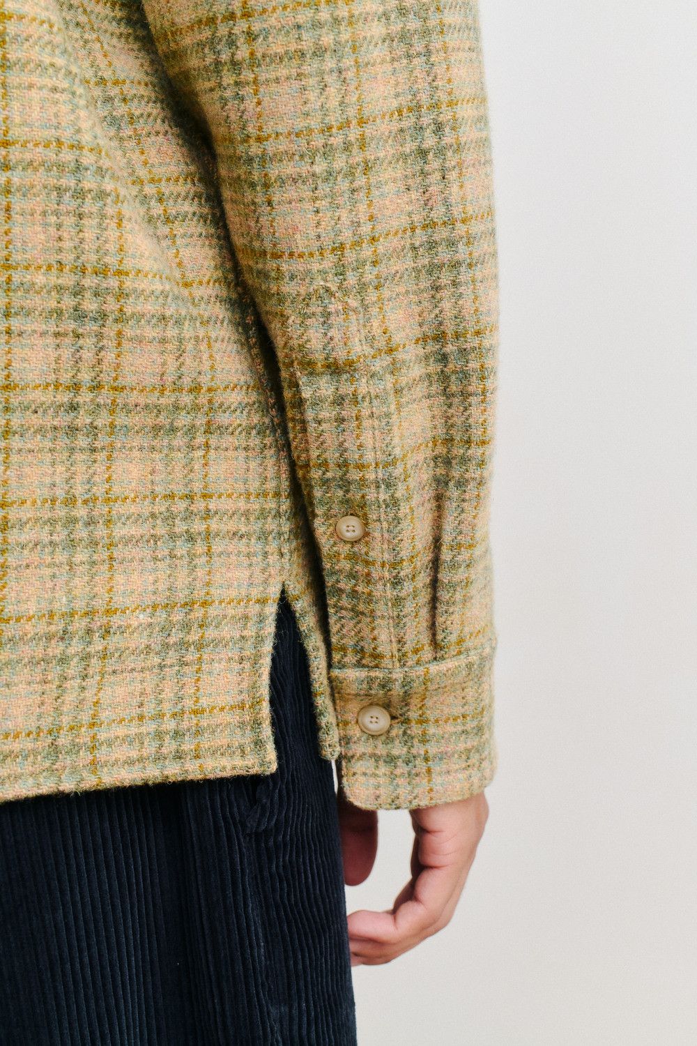 A Kind Of Guise 💚 AW23 A Kind Of Guise Dullu Shirt Northern Lights Check Size US M / EU 48-50 / 2 - 4 Thumbnail