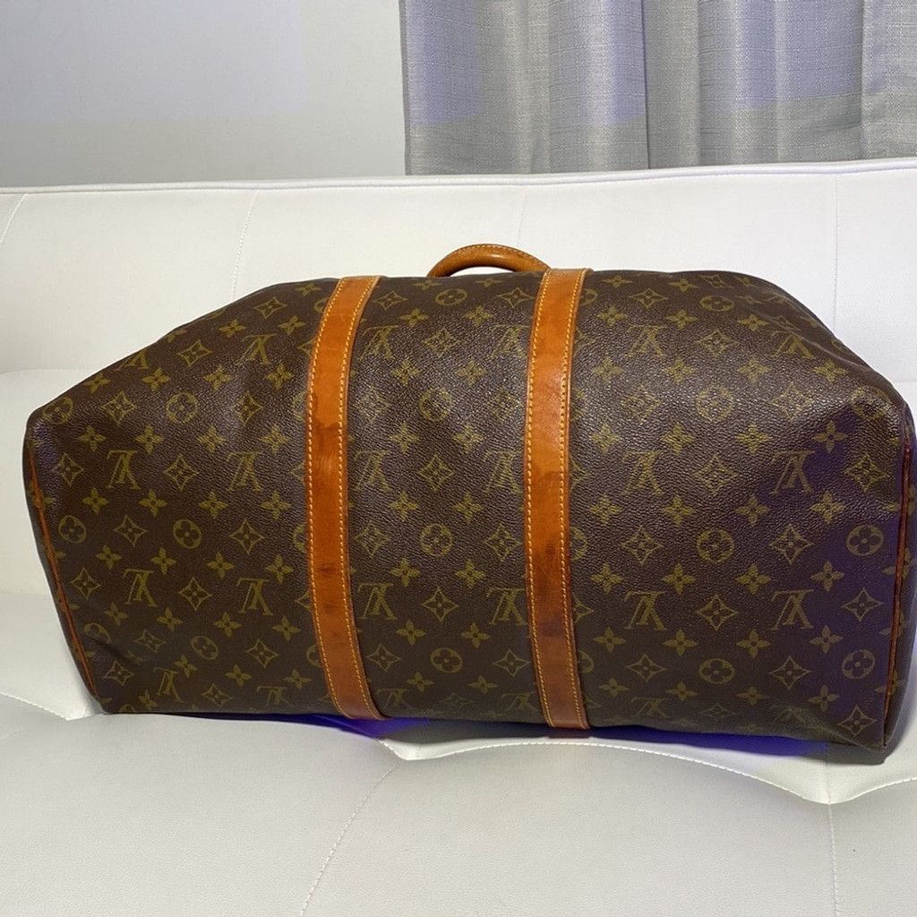 Louis Vuitton Authentic Louis Vuitton Monogram Keepall 50 Travel Bag Size ONE SIZE - 8 Thumbnail