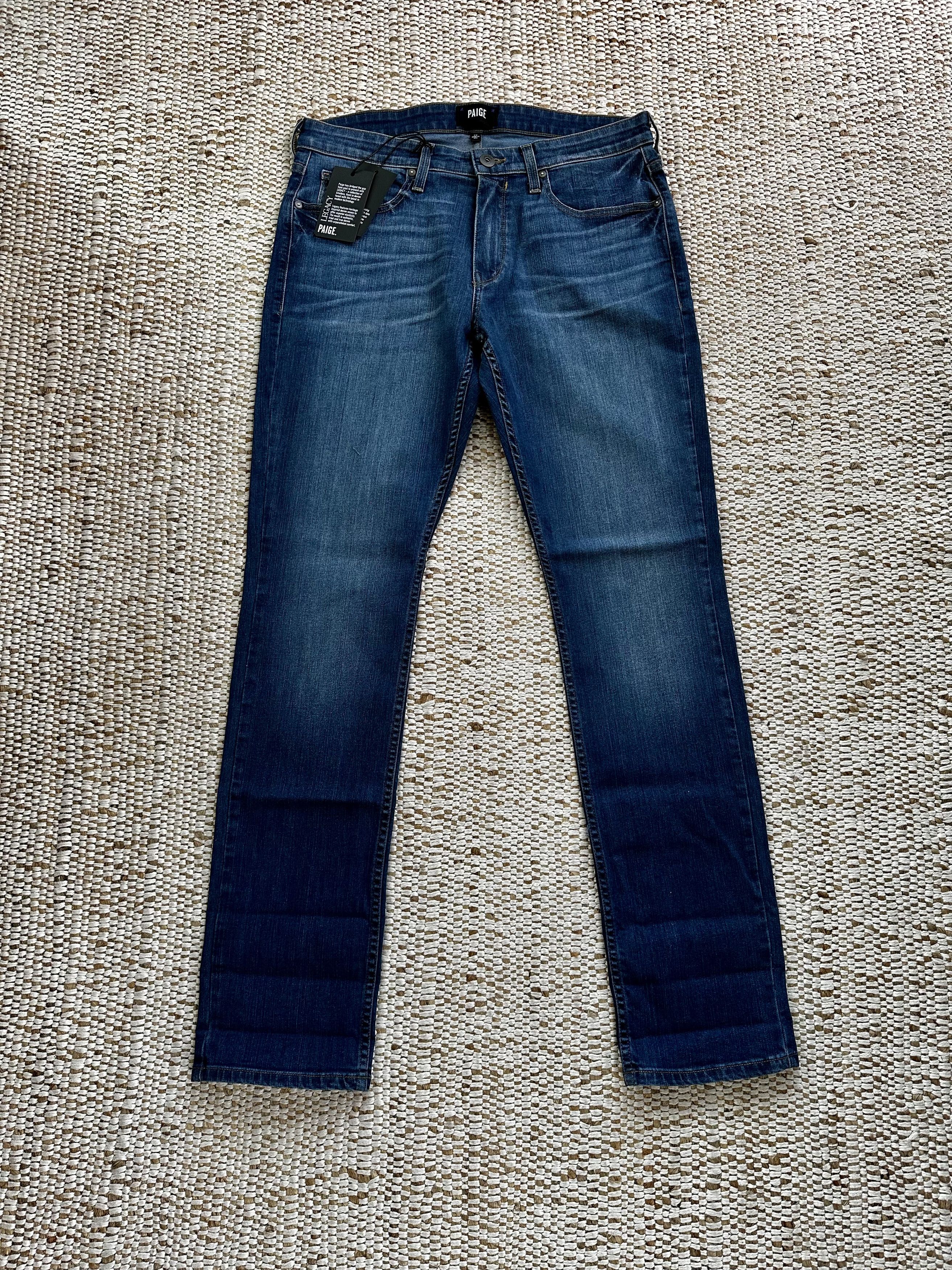 Paige Paige Federal Slim Fit Denim Size US 32 / EU 48 - 2 Thumbnail