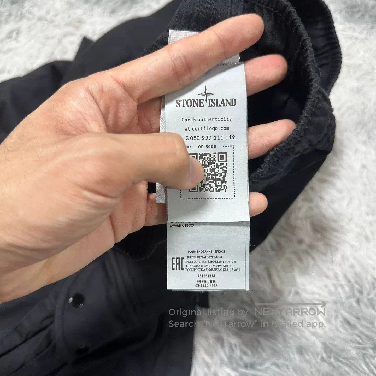 Stone Island stone island black cargo pants W34 size. Size US 34 / EU 50 - 6 Thumbnail