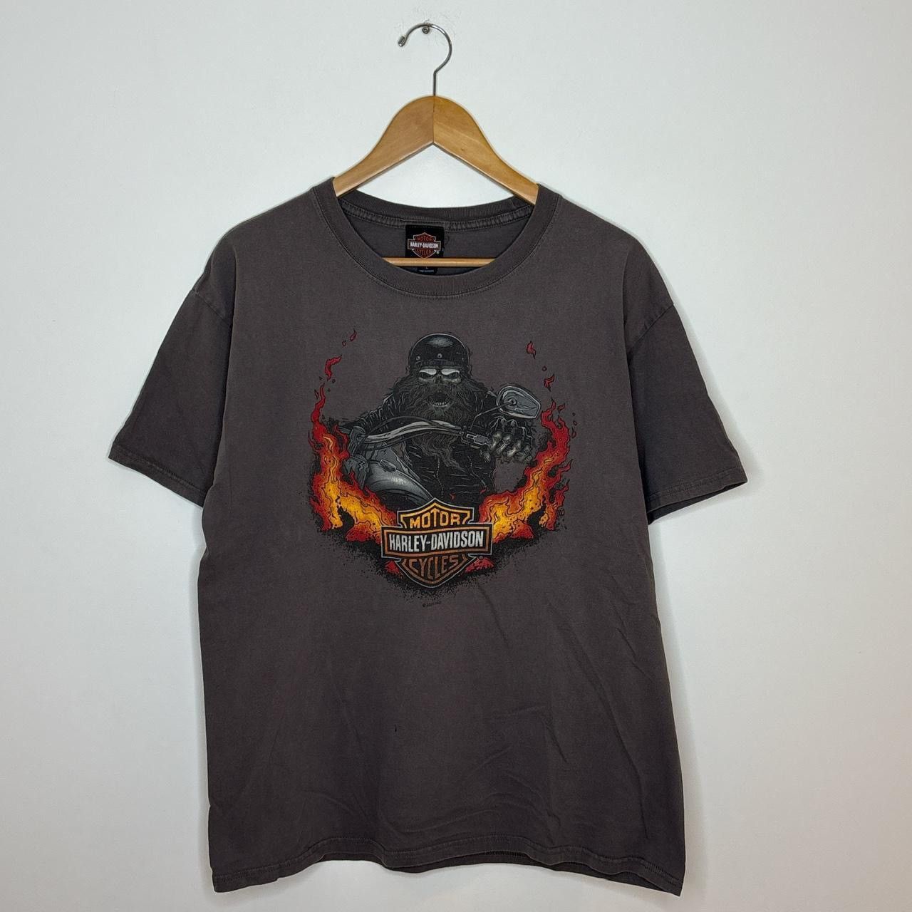 Harley Davidson Vintage Harley Davidson Biker Tee Shirt Size US L / EU 52-54 / 3 - 1 Thumbnail