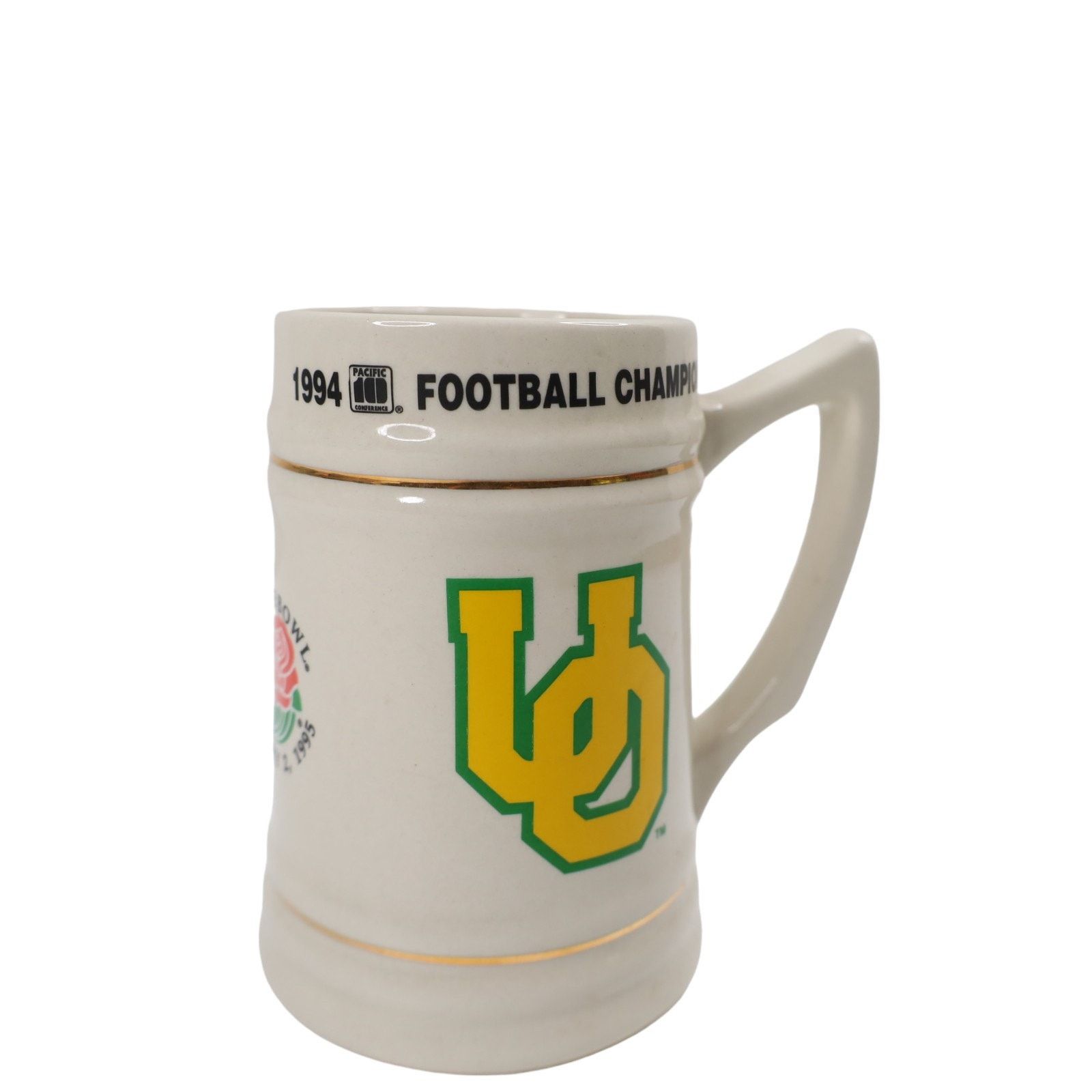 NCAA × Vintage Vintage University of Oregon Ducks Rose Bowl Beer Stein Size ONE SIZE - 2 Thumbnail