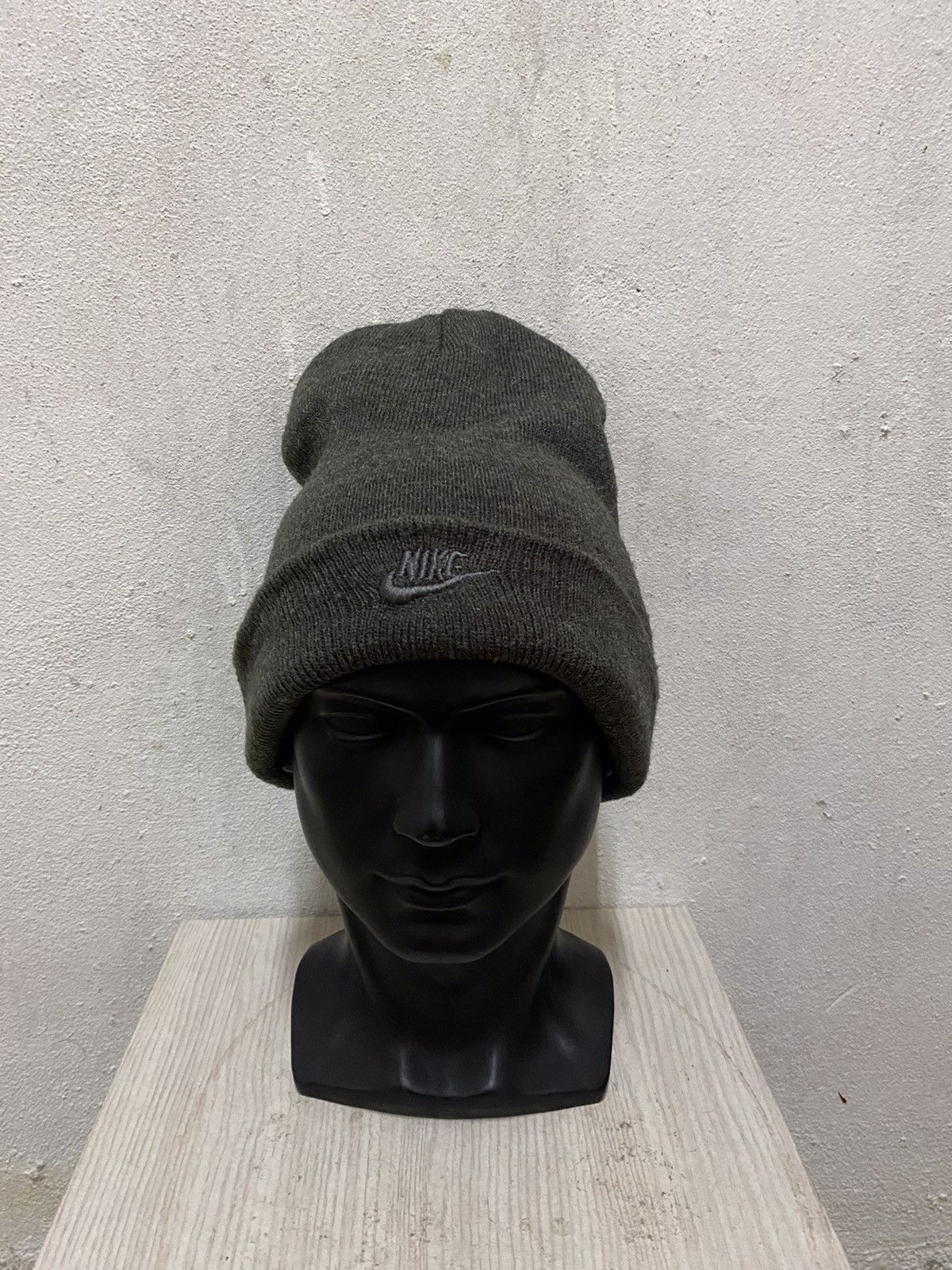 Nike × Vintage Vintage Nike Small Logo Beanie Hat Size ONE SIZE - 2 Thumbnail