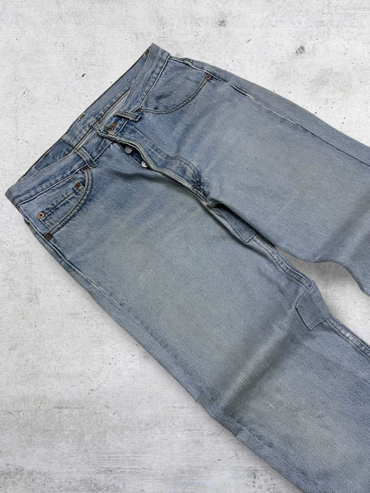 Levi's Vintage Clothing VINTAGE 501 LEVIS USA DESIGNER 90S OG PATCHWORK GRUNGE DENIM Size US 30 / EU 46 - 7 Thumbnail