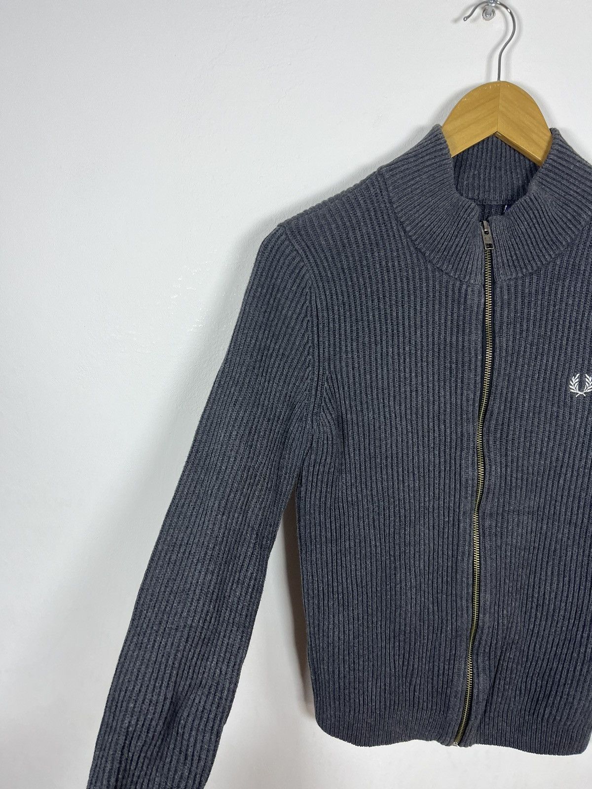 Fred Perry Fred Perry Zip Hoodie Knitwear Vintage Streetwear Y2K Size US S / EU 44-46 / 1 - 3 Thumbnail