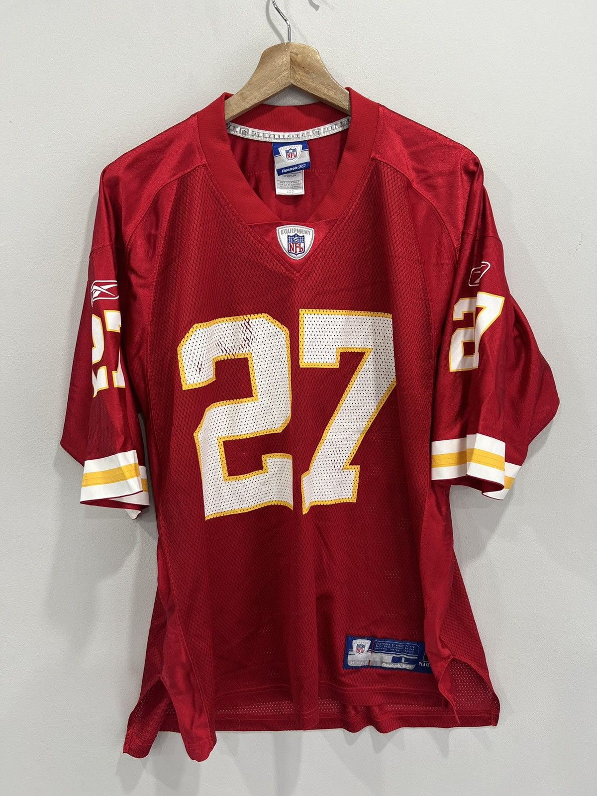 Reebok Reebok Kansas Chiefs L Johnson Football Jersey nfl Size US L / EU 52-54 / 3 - 1 Thumbnail