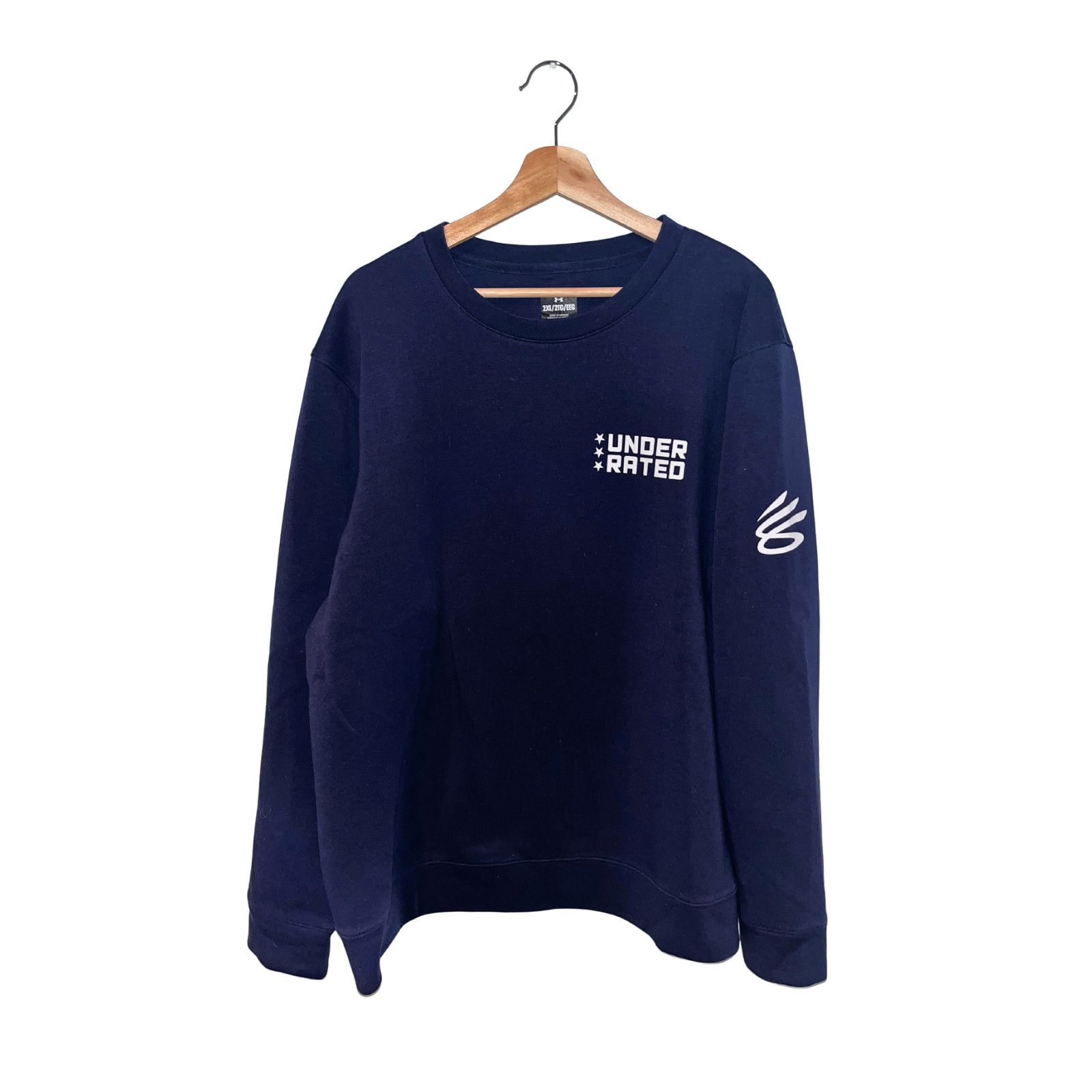 Under Armour Steph Curry Underrated Golf Crewneck Sweatshirt 2XL NWOT Size US XXL / EU 58 / 5 - 2 Thumbnail