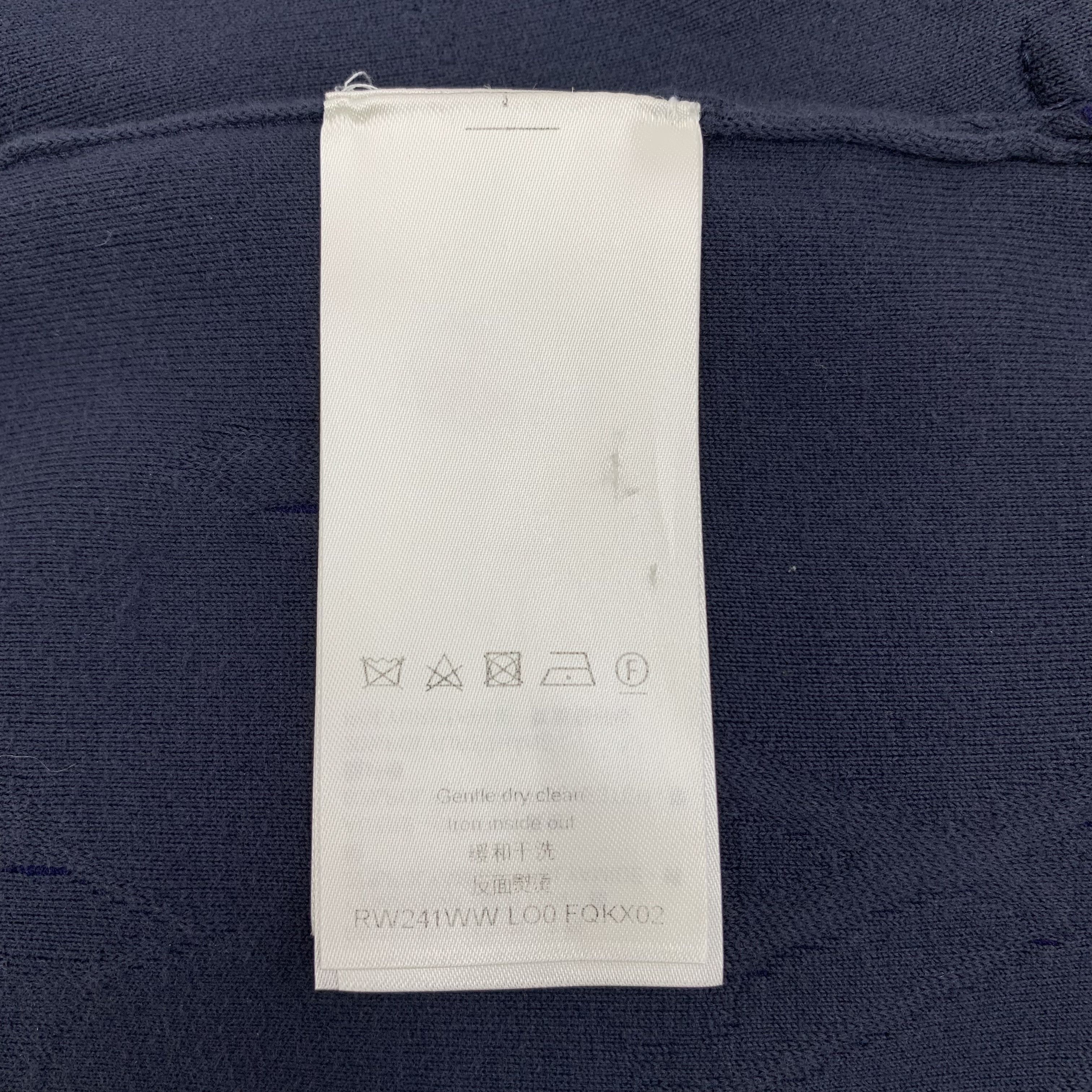 Louis Vuitton LV Logo Sweatpants Navy (M) Size US 34 / EU 50 - 8 Thumbnail