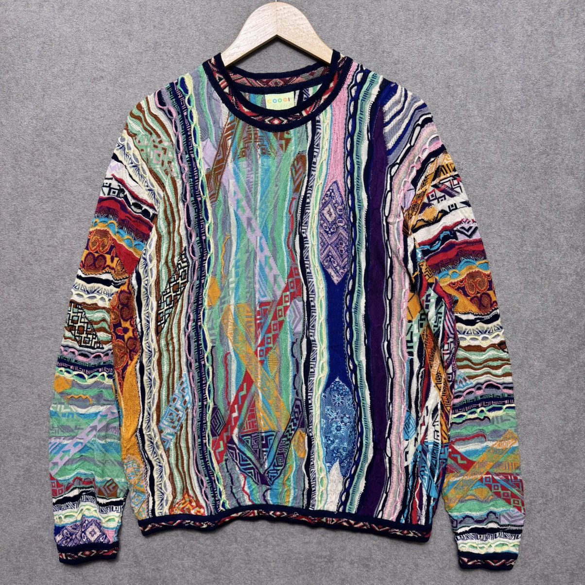 Coogi Rare Vintage Coogi Pure Silk Knit Sweater Size US M / EU 48-50 / 2 - 1 Thumbnail