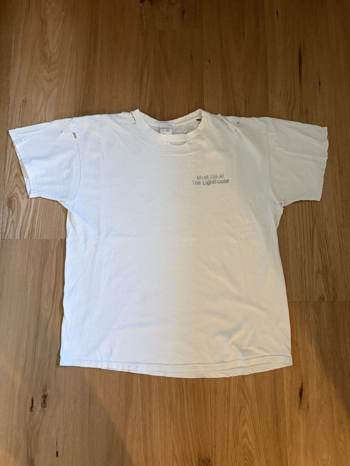 Vintage The Lighthouse Long Island Vintage T-Shirt Fruit of the Loom Size US XL / EU 56 / 4 - 1 Thumbnail