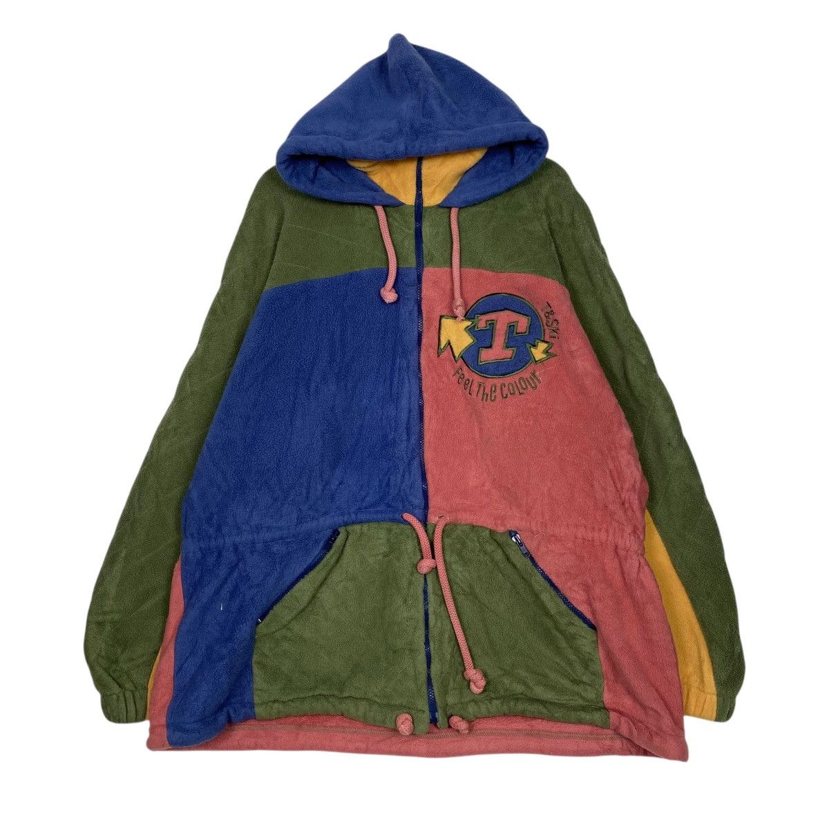 Sports Specialties × Vintage T&ski colour block zipper hoodie Size US M / EU 48-50 / 2 - 1 Thumbnail