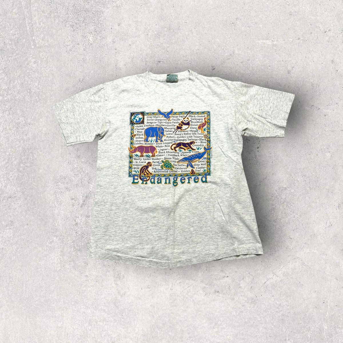 Vintage Vintage Endangered Species tee Size US M / EU 48-50 / 2 - 1 Thumbnail