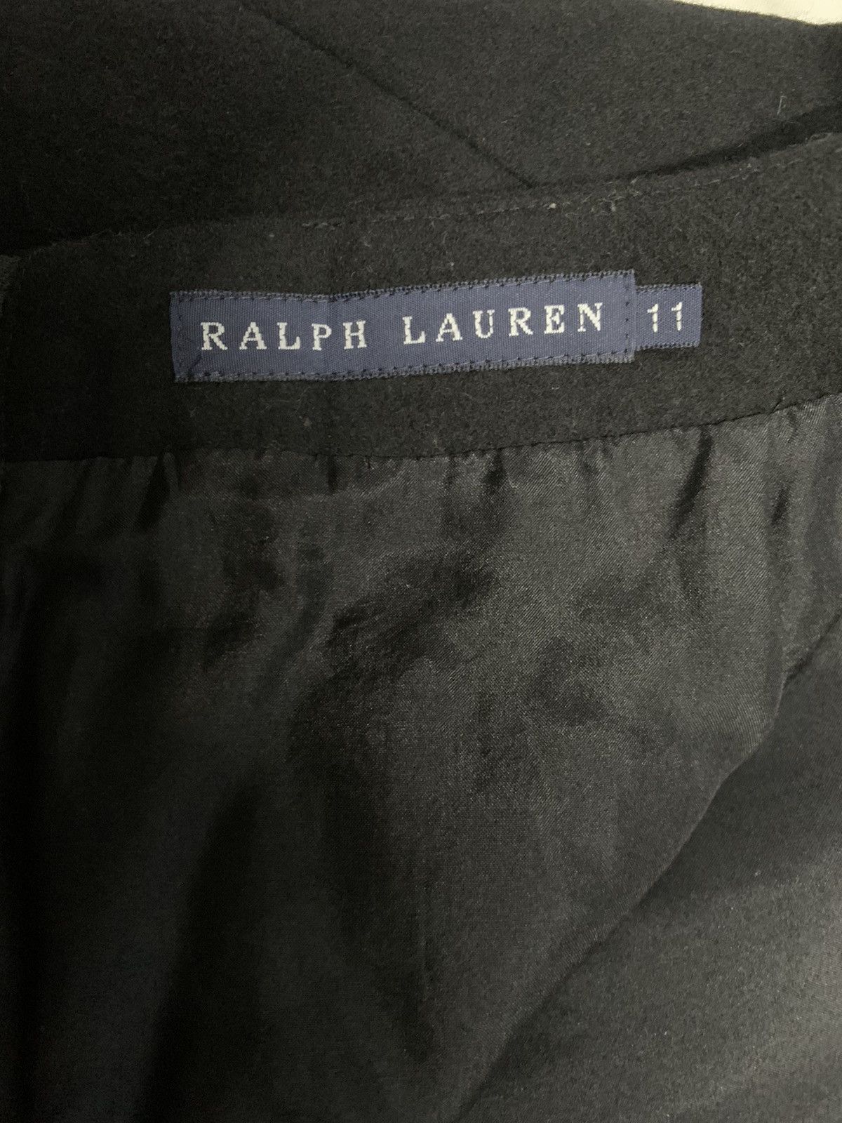 Ralph Lauren Vintage 90s Ralph Lauren Wool Blend Panel Mini Skirt Size 29" - 11 Thumbnail