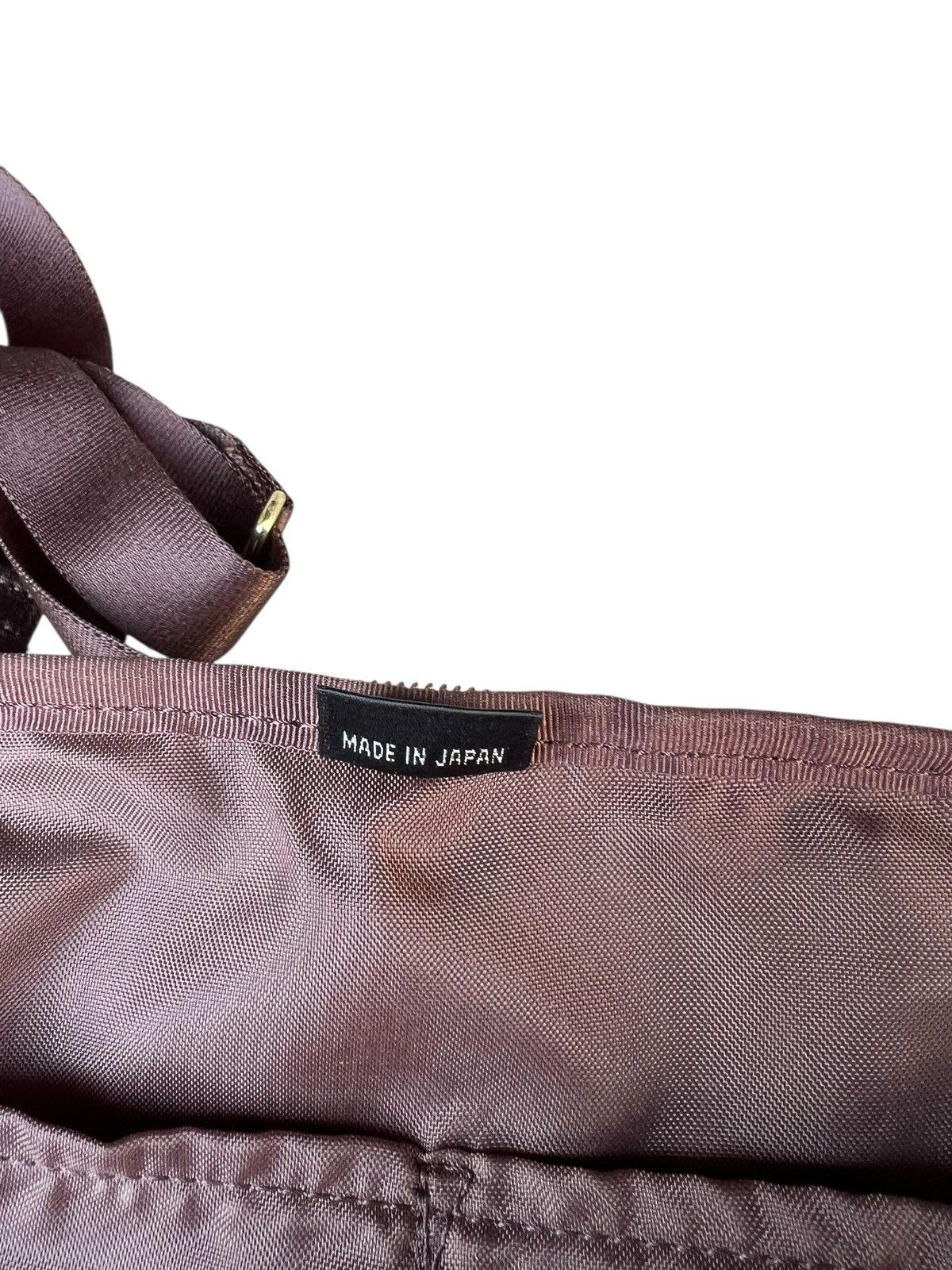 Porter By Yoshida Japan Distressed Coated Waxed Mini Bag
