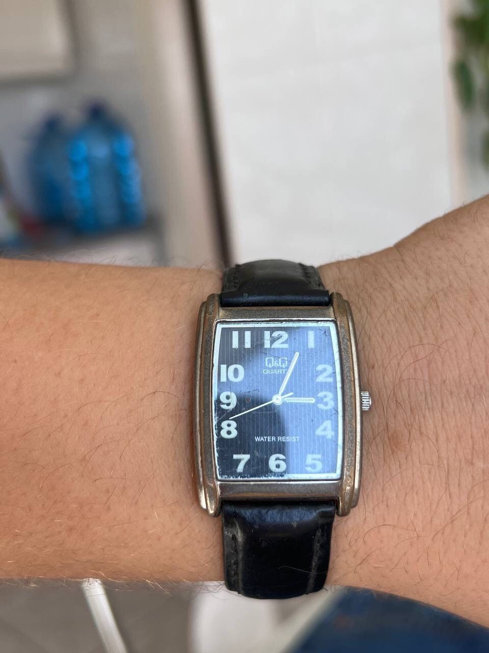 Japanese Brand × Vintage Vintage Japanese style futuristic Watch Q&Q y2k tank watch Size ONE SIZE - 5 Thumbnail