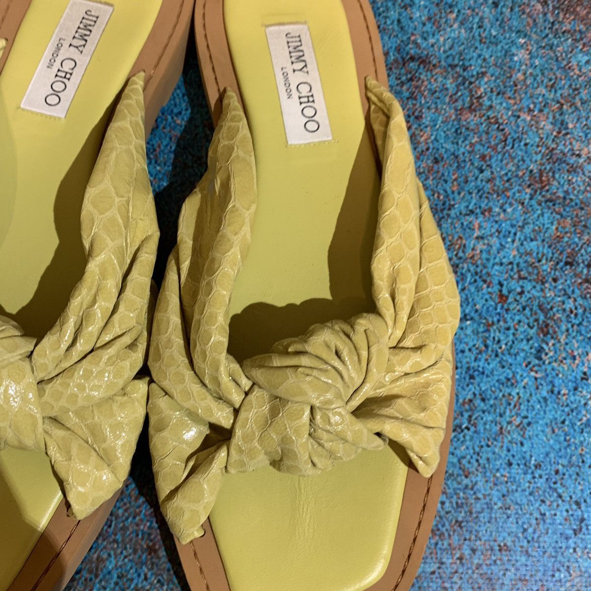 Jimmy Choo Jimmy Choo Tropica Leather Sandals Size 41.5 Size US 11.5 / IT 41.5 - 10 Thumbnail
