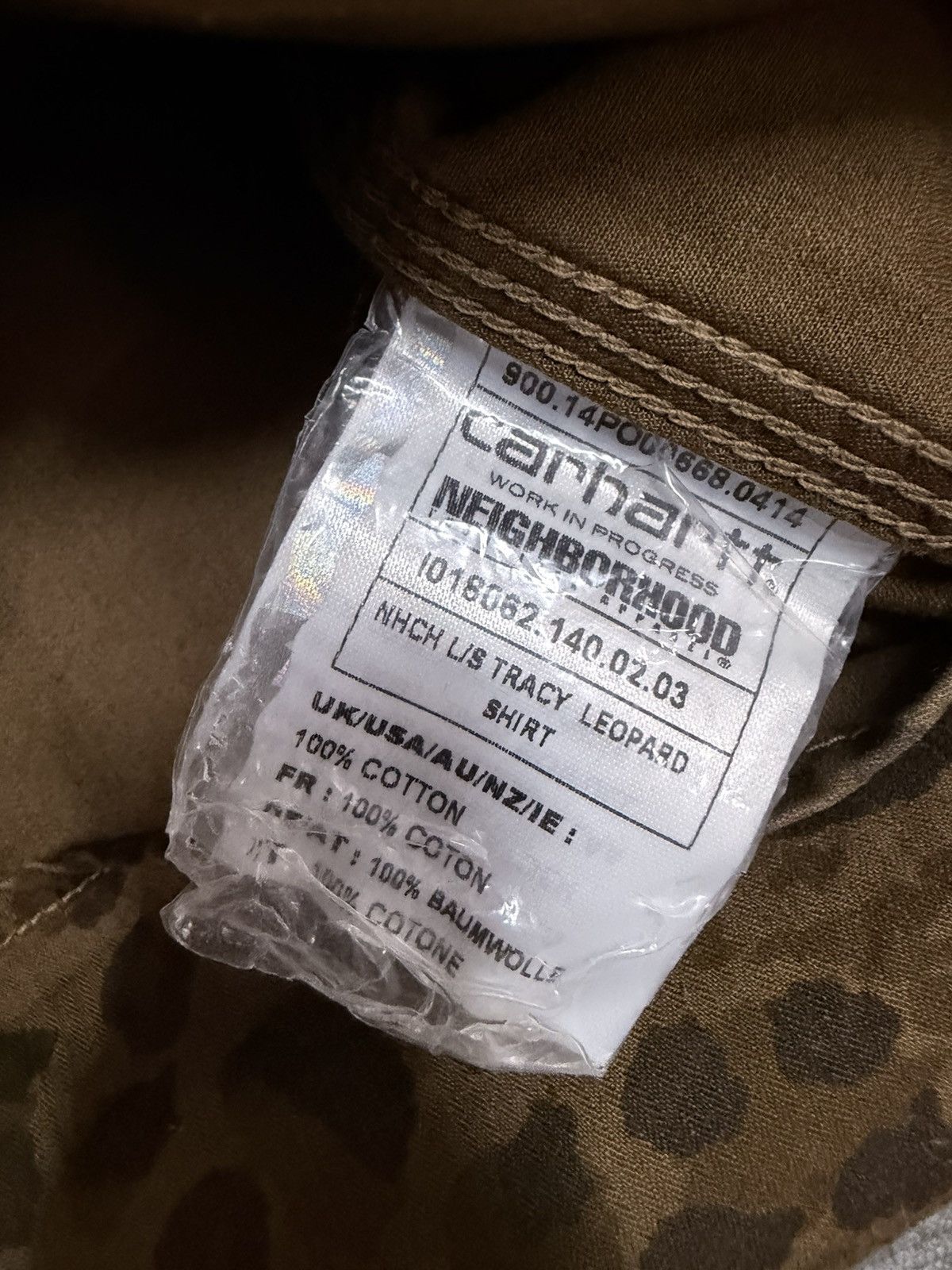 Carhartt × Neighborhood Carhartt Wip X Neighborhood L/S Tracy Leopard Shirt Size US M / EU 48-50 / 2 - 17 Thumbnail