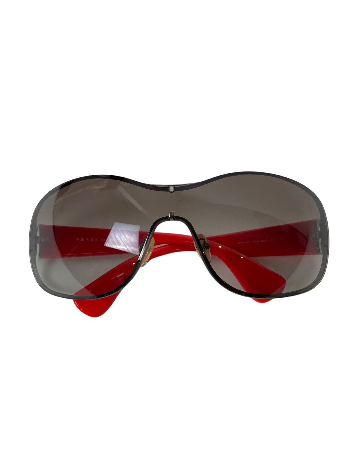 Prada Shield Sunglasses Size ONE SIZE - 3 Thumbnail