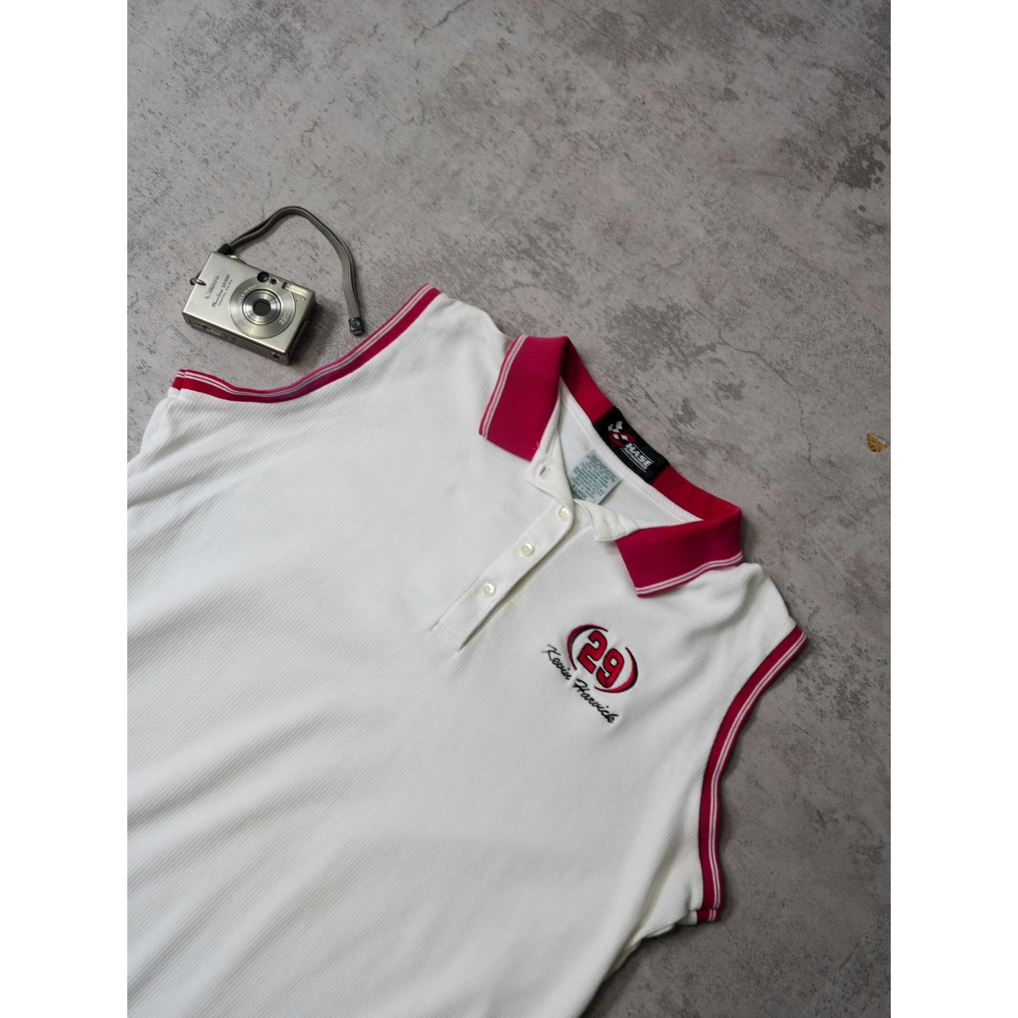 NASCAR Kevin Harvick Nascar Sleeveless Polo Size XL / US 12-14 / IT 48-50 - 2 Thumbnail