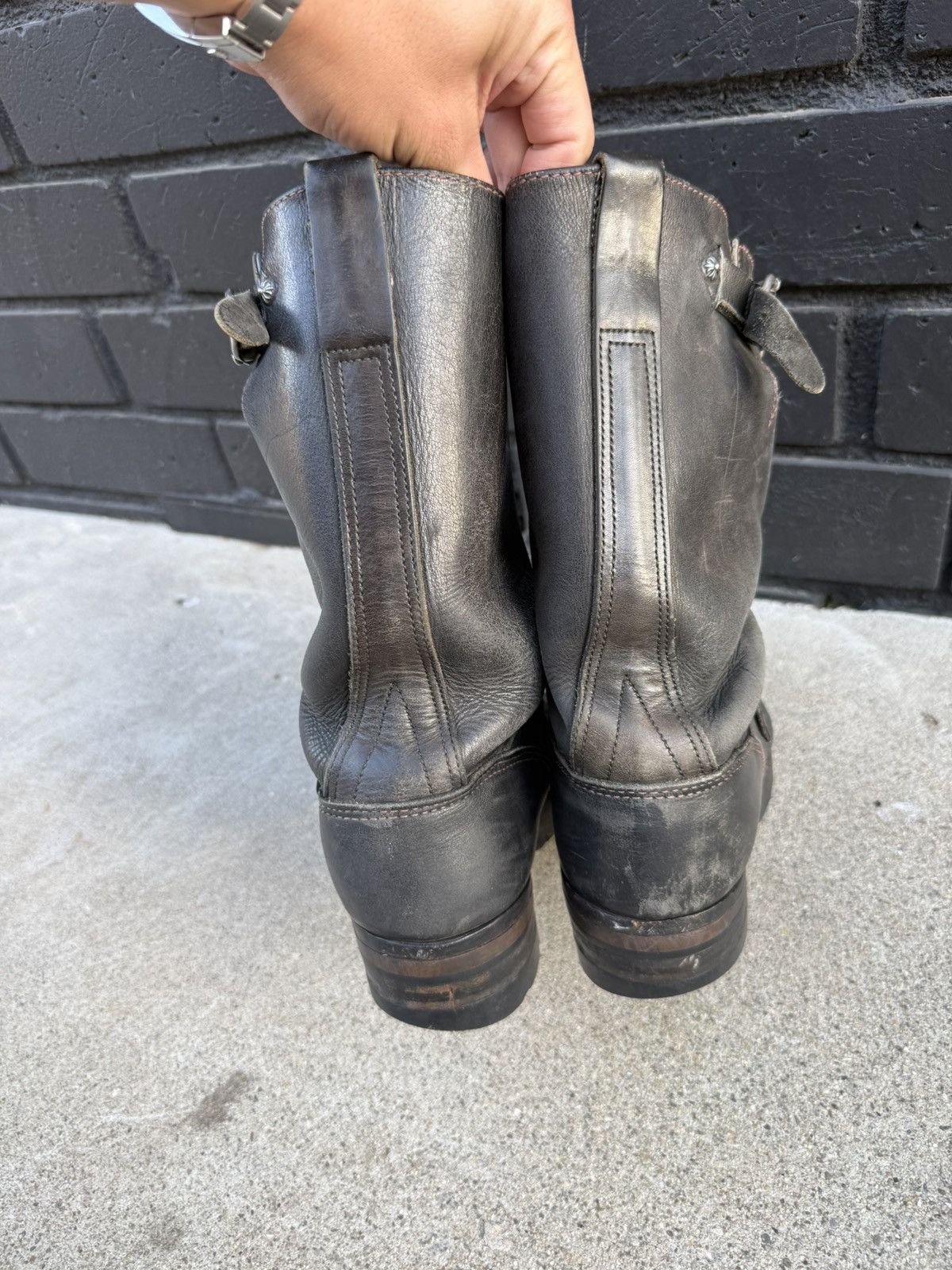 Chrome Hearts 1990s Chrome Hearts Wesco Boss Boots Size US 9 / EU 42 - 5 Thumbnail
