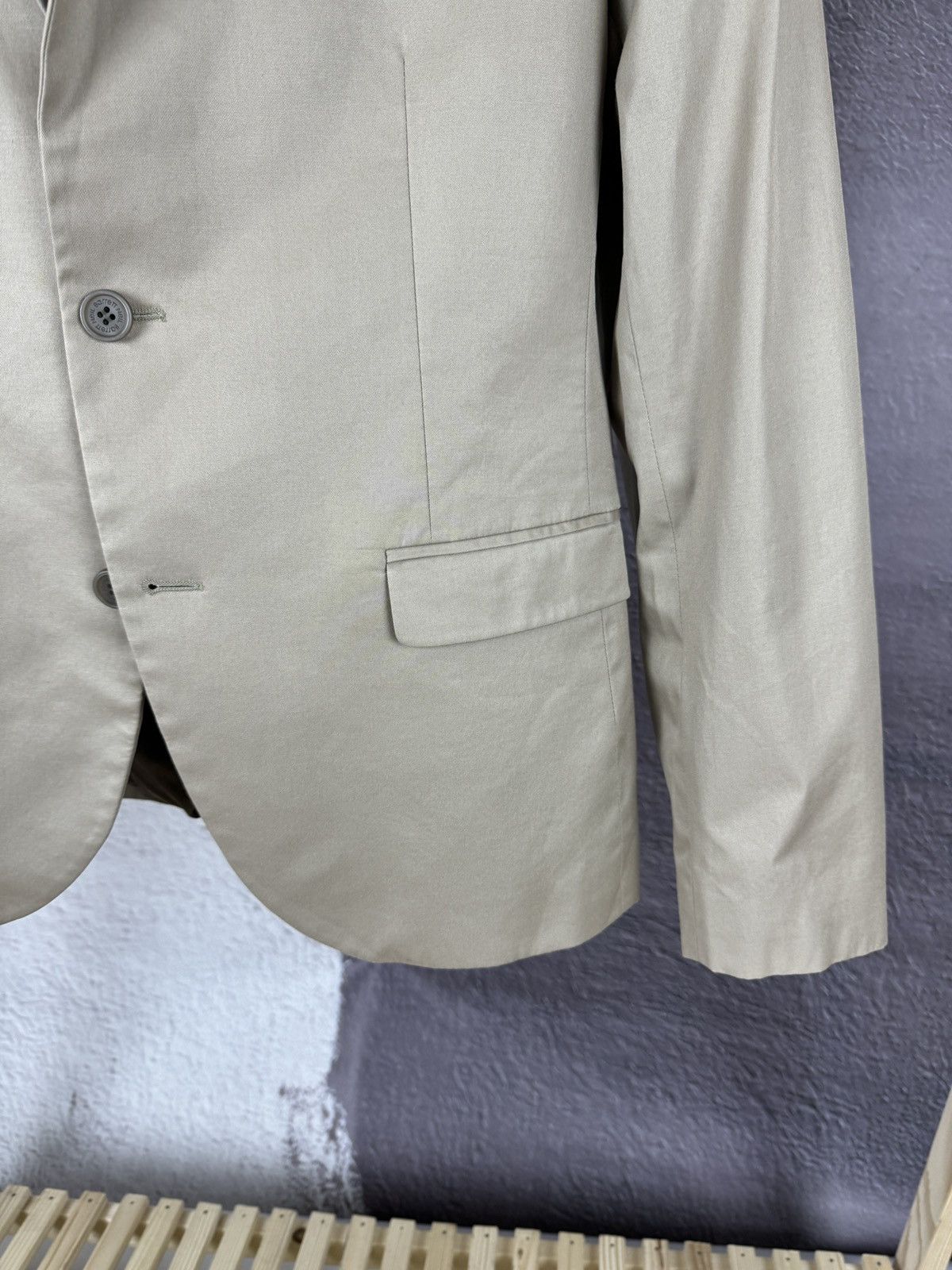 Neil Barrett Neil Barrett slim fit cotton 2 button blazer sport coat Size 36R - 5 Thumbnail