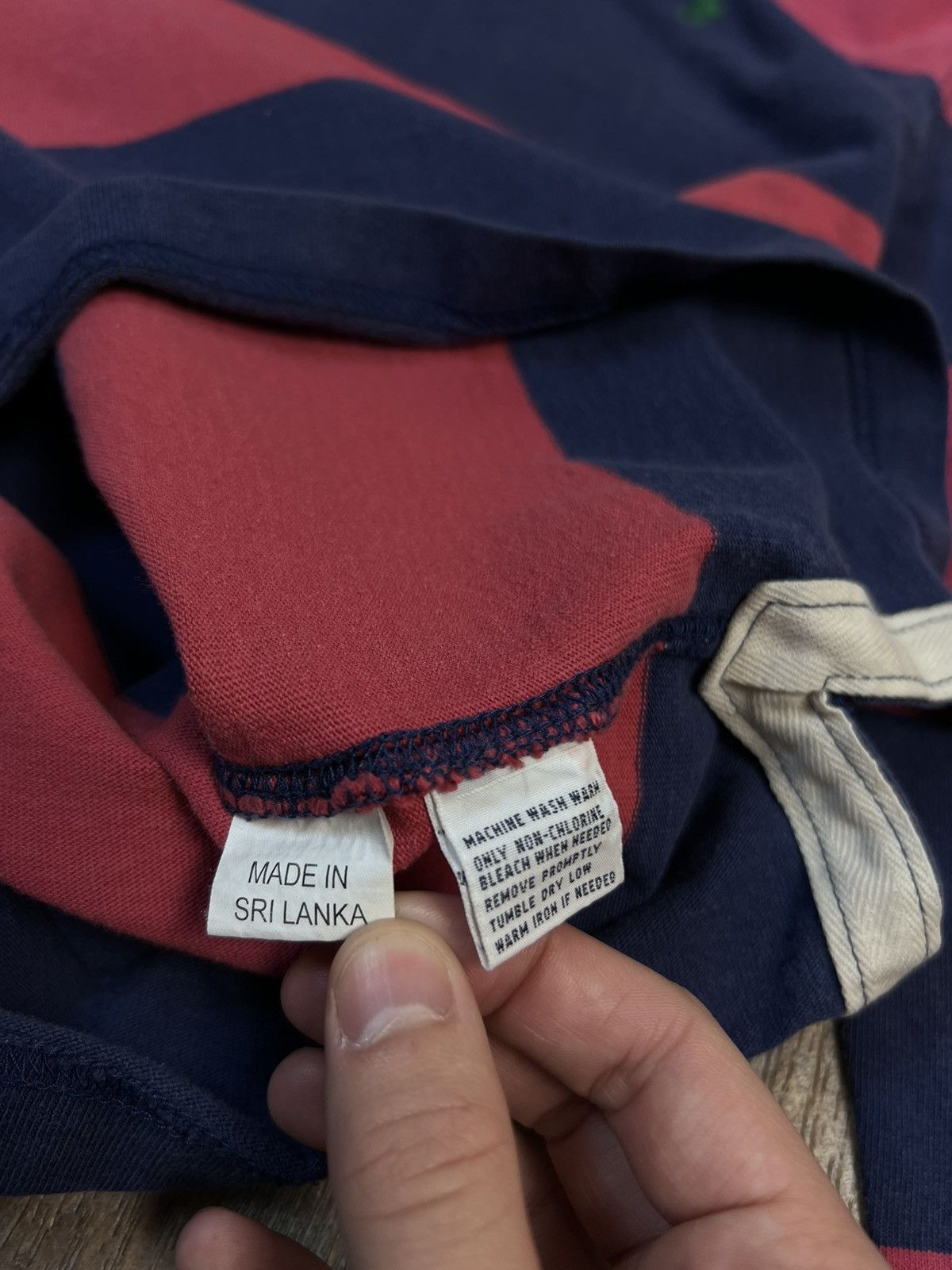 Polo Ralph Lauren × Rugby Ralph Lauren × Vintage Vintage Polo Ralph Lauren Rugby Striped polo long sleeve Size US S / EU 44-46 / 1 - 11 Thumbnail
