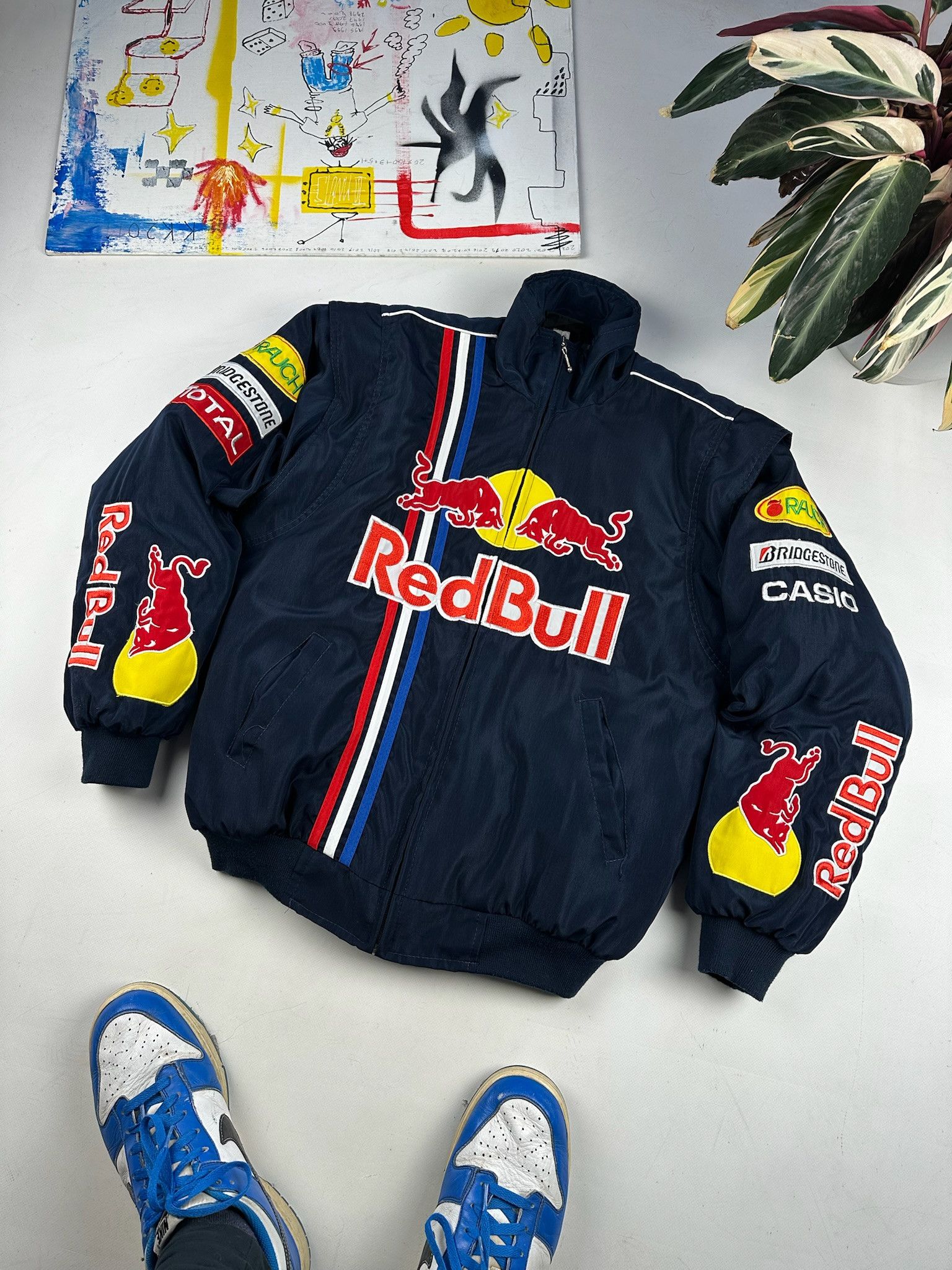 Red Bull Vintage Red Bull Racing Jacket Size US M / EU 48-50 / 2 - 1 Thumbnail