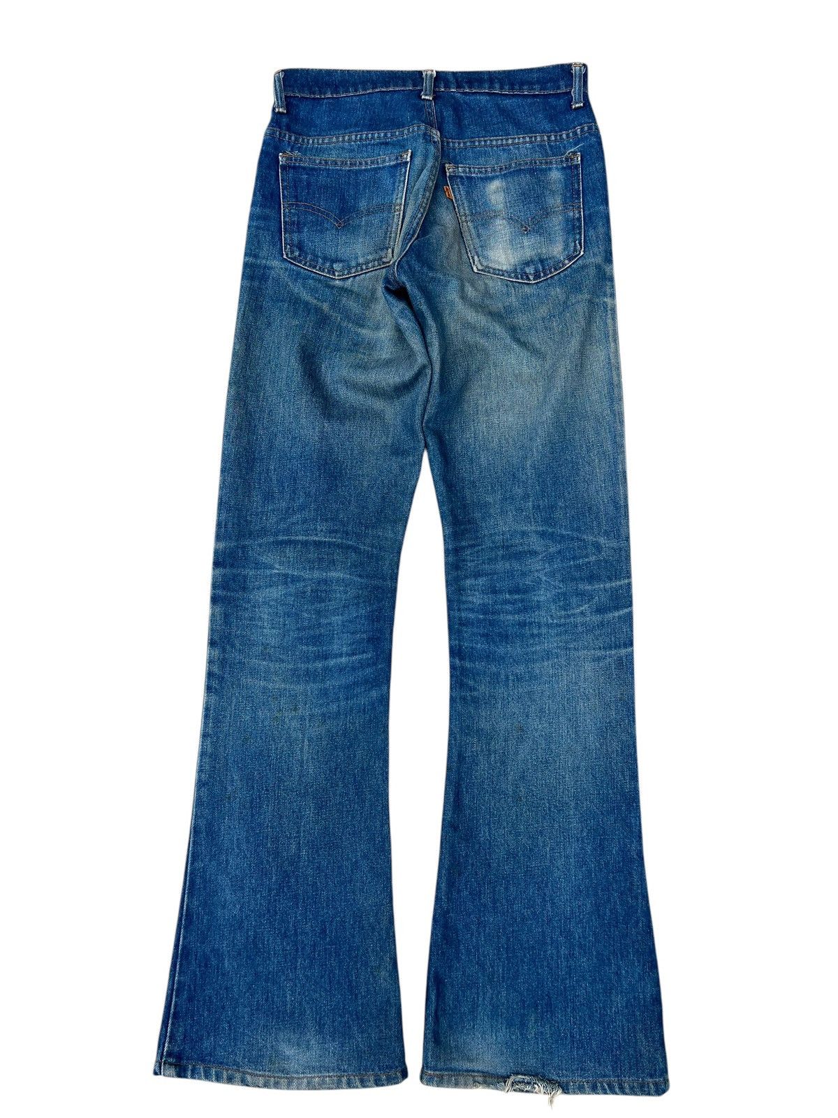 Levi's Dirty Mud VTG 1991 Levi’s 646 Distress Denim Bootcut Jeans Size US 29 - 12 Thumbnail