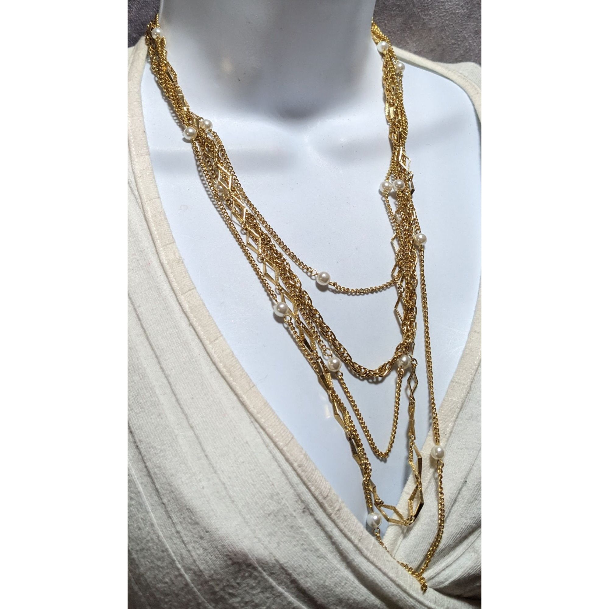 Other Something Special Gold Glam Multilayer Necklace Size ONE SIZE - 5 Thumbnail