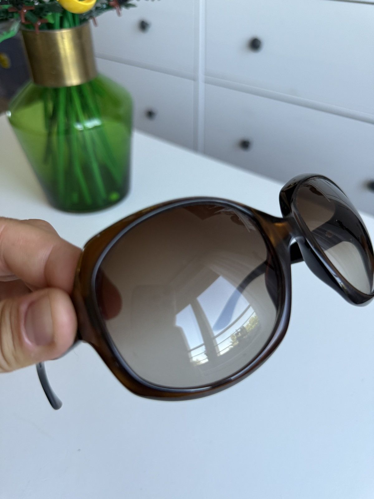 Dior Vintage y2k Dior oversized sunglasses archive designer grunge Size ONE SIZE - 9 Thumbnail