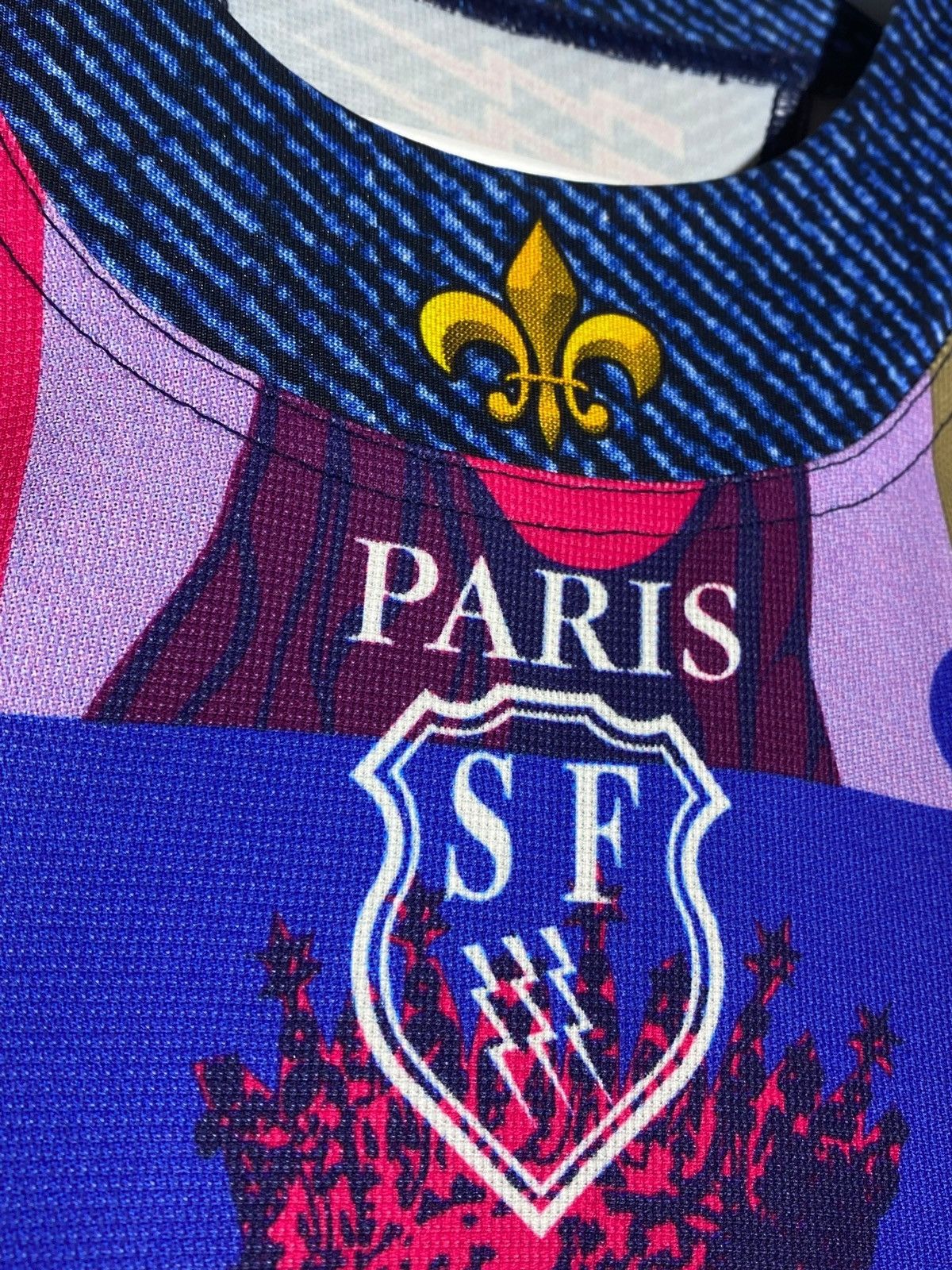 Adidas × Vintage Adidas Paris SF Stade Francais 2008/09 Andy Warhol Rugby Size US M / EU 48-50 / 2 - 8 Thumbnail