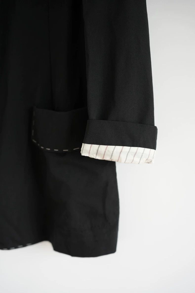 Yohji Yamamoto Yohji Yamamoto size 3 Hand-sewn open-line in 2003 blazer 2 Size 38S - 6 Thumbnail