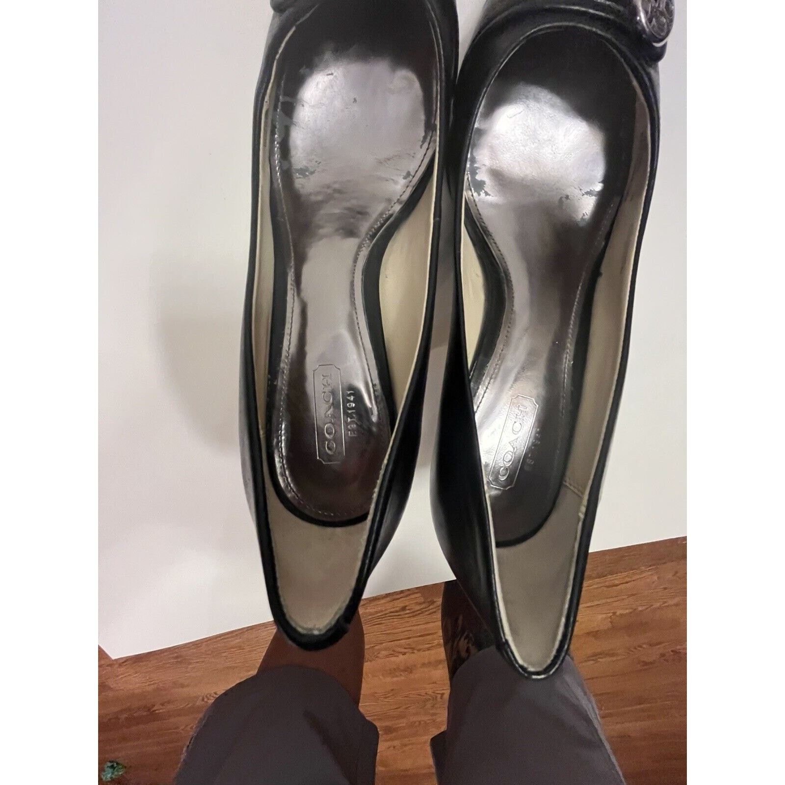 Coach Coach Zelda Signature Logo Dress Pumps Ladies 7B Shoes Size US 7 / IT 37 - 10 Thumbnail