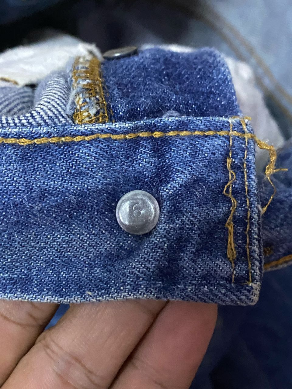 Levi's Vintage Clothing × Vintage Vintage Levi's 501 Selvedge Button 6 Denim Size US 28 / EU 44 - 5 Thumbnail
