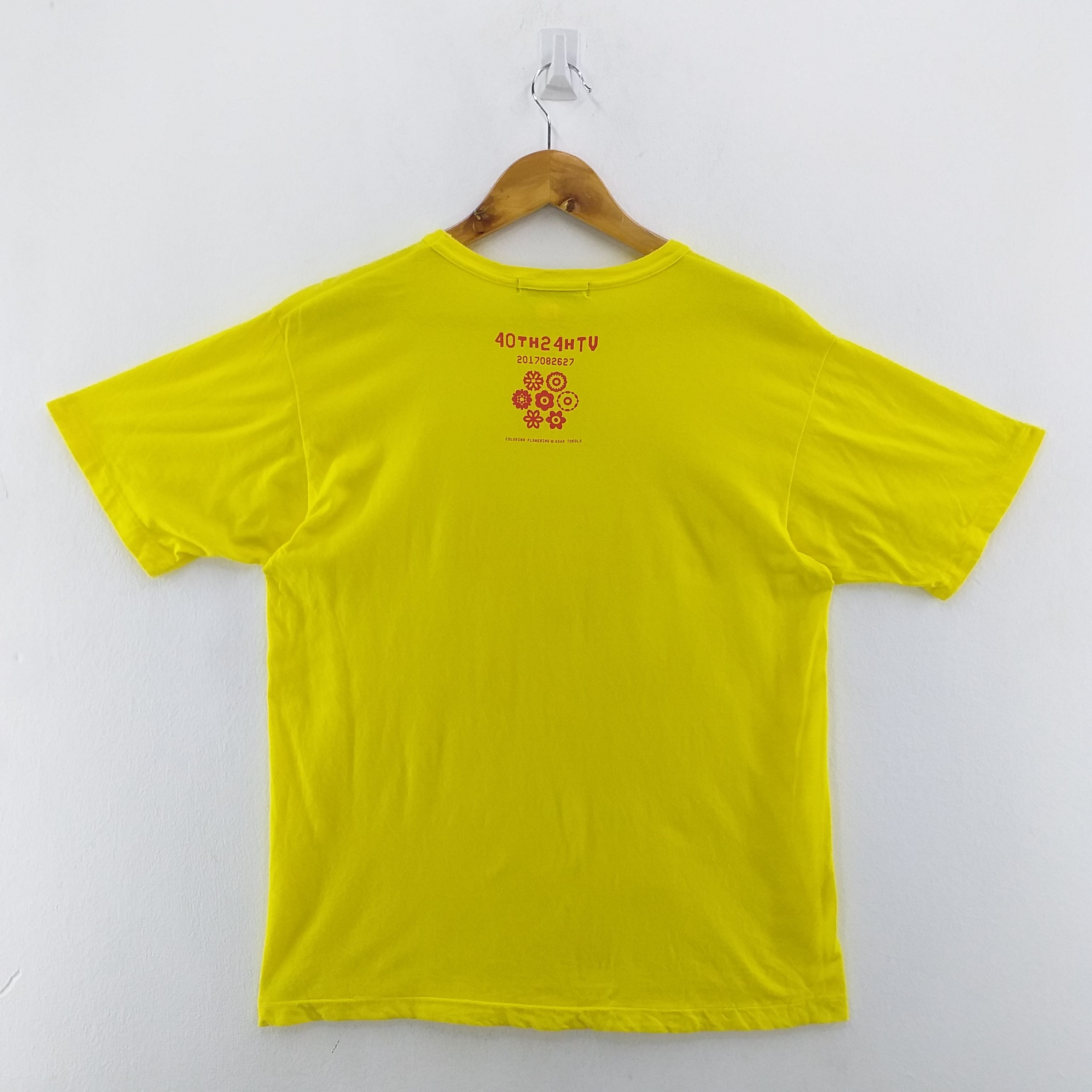Japanese Brand 24 Hour Televsion Takashi Murakami Medium Tshirt -F037 Size US M / EU 48-50 / 2 - 2 Thumbnail