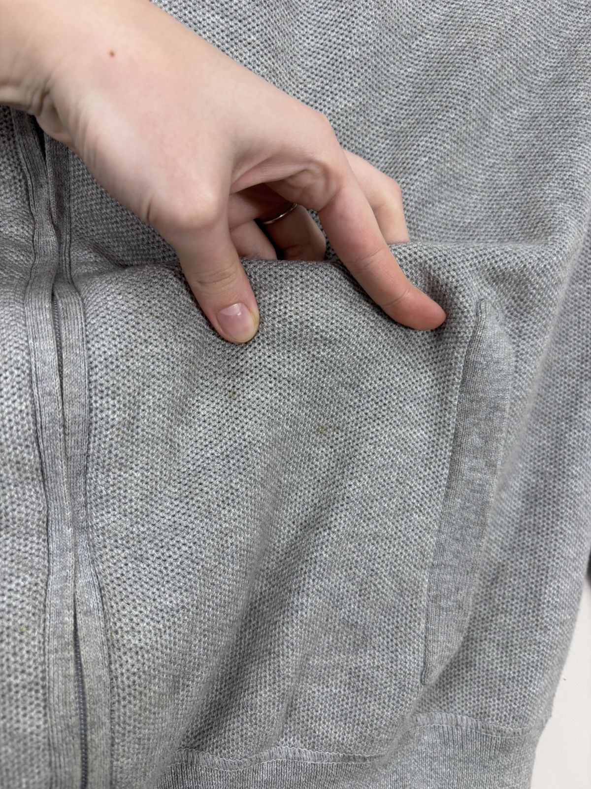 Polo Ralph Lauren Polo Ralph Lauren Men’s Grey Pima Cotton Full Zip Sweater Size US XL / EU 56 / 4 - 22 Thumbnail