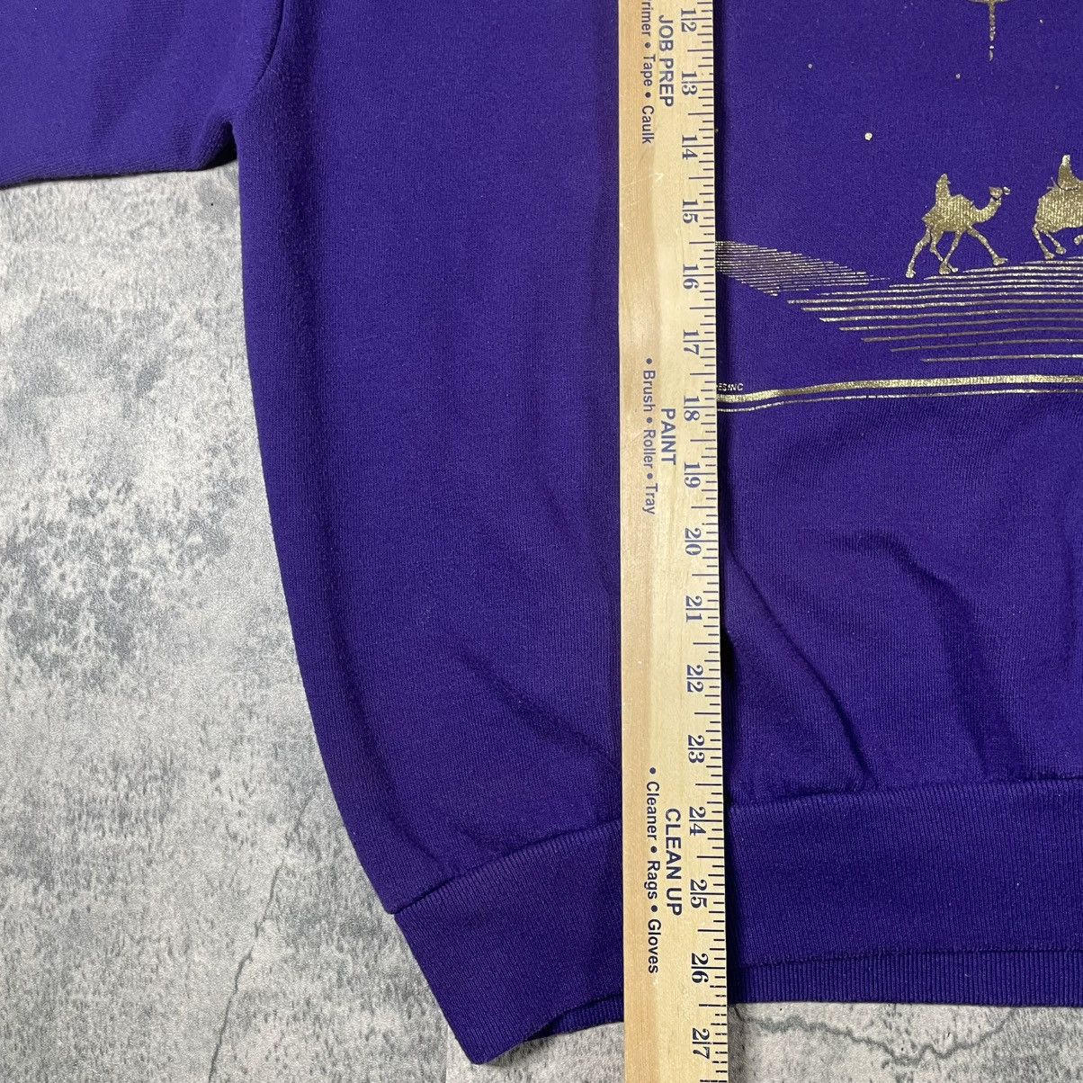 Jerzees “Wise Men Still Seek Him” Jesus Christ Christmas Pullover Size US XL / EU 56 / 4 - 5 Thumbnail