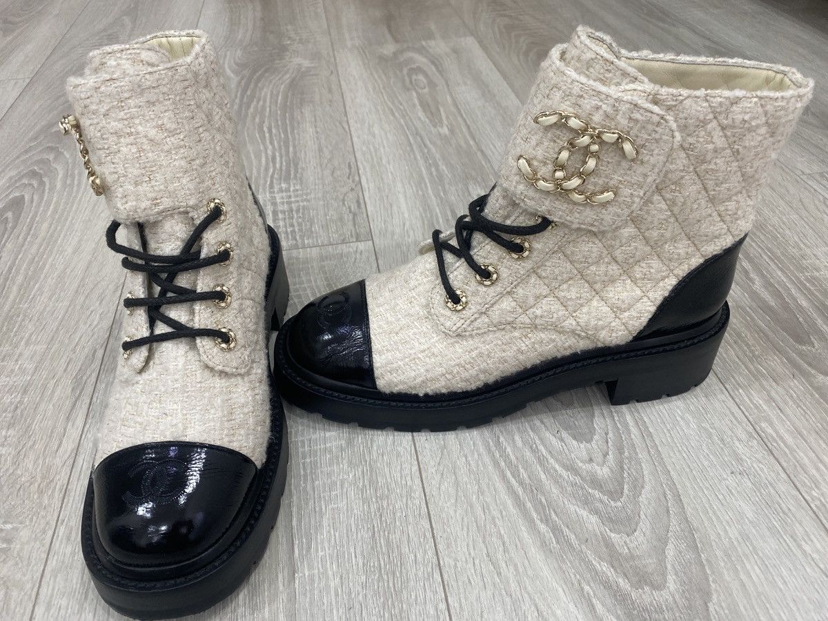Chanel Chanel biker boots Size US 9 / IT 39 - 4 Thumbnail