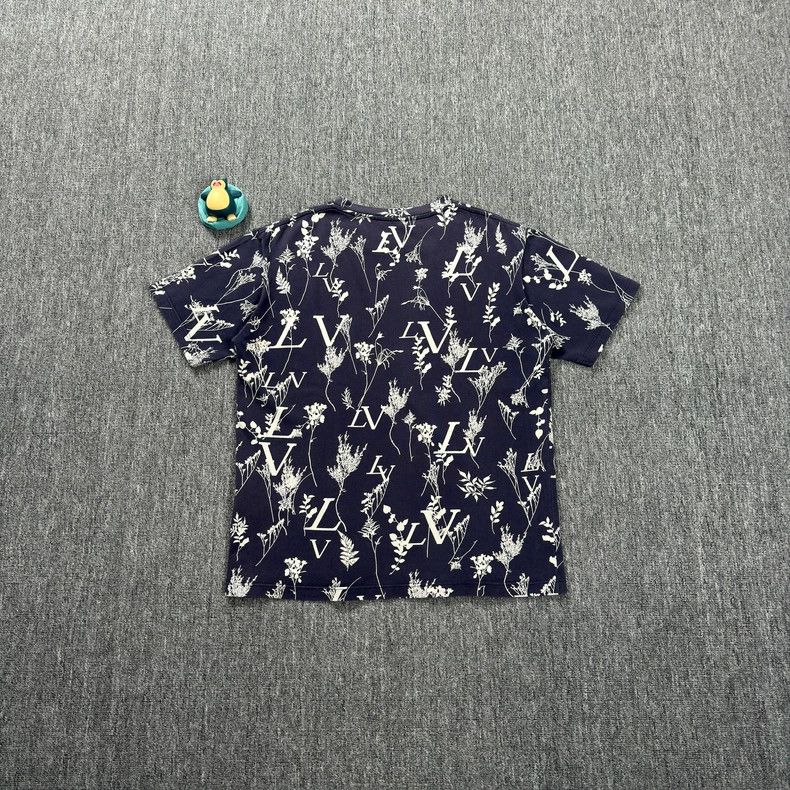 Louis Vuitton Louis Vuitton Floral letter logo short sleeve 2501-Nextarro Size US XL / EU 56 / 4 - 2 Thumbnail