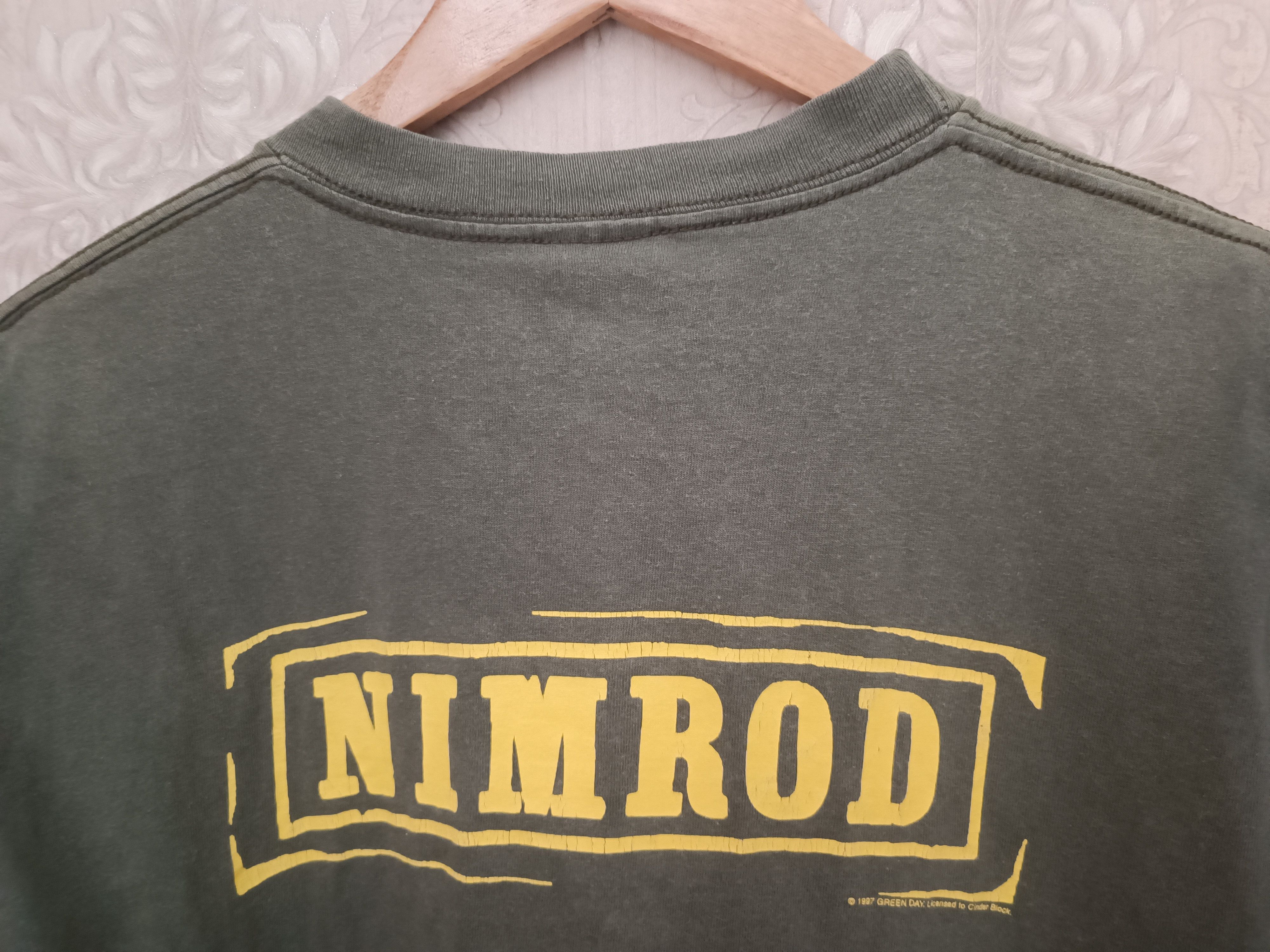 Band Tees ♦️Vintage 90s Green Day Nimrod T Shirt Size US M / EU 48-50 / 2 - 5 Thumbnail
