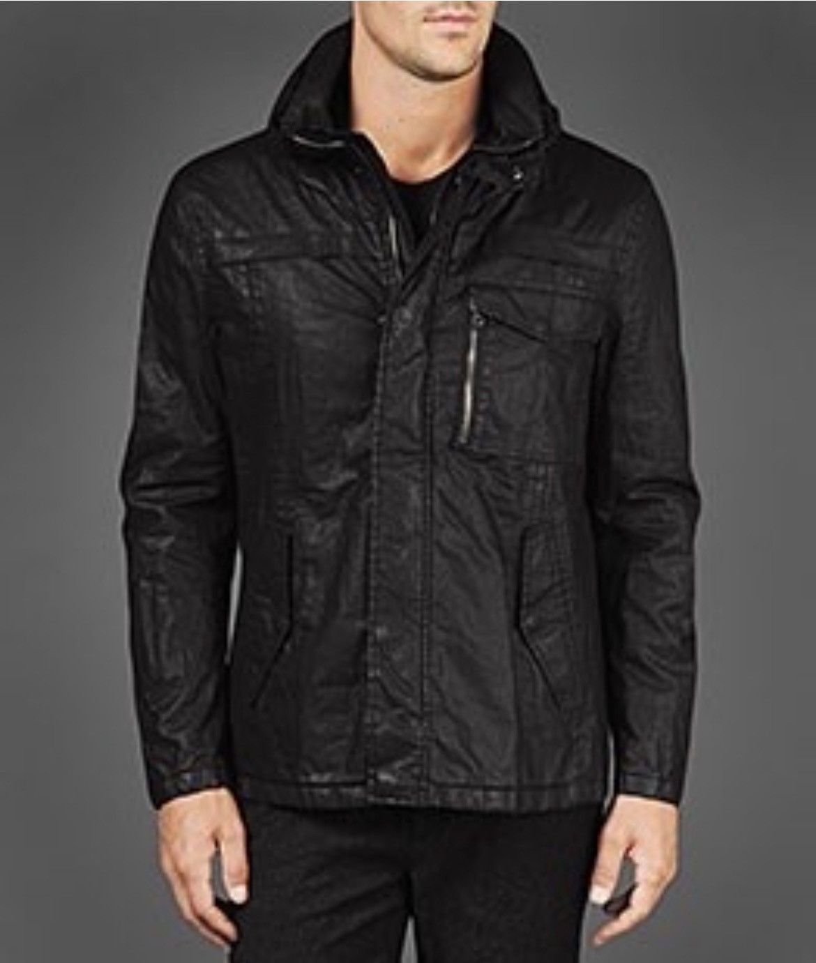 John Varvatos Coated linen jacket. 48 Size US M / EU 48-50 / 2 - 1 Thumbnail