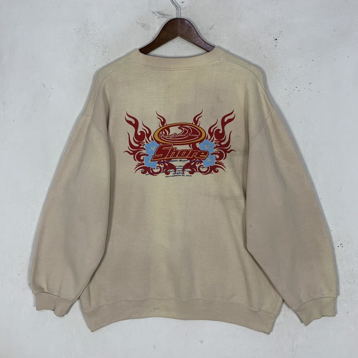 Vintage Vintage Shore Surfstreet JapaneseBrand Surfstyle Sweatshirt Size US XL / EU 56 / 4 - 6 Thumbnail