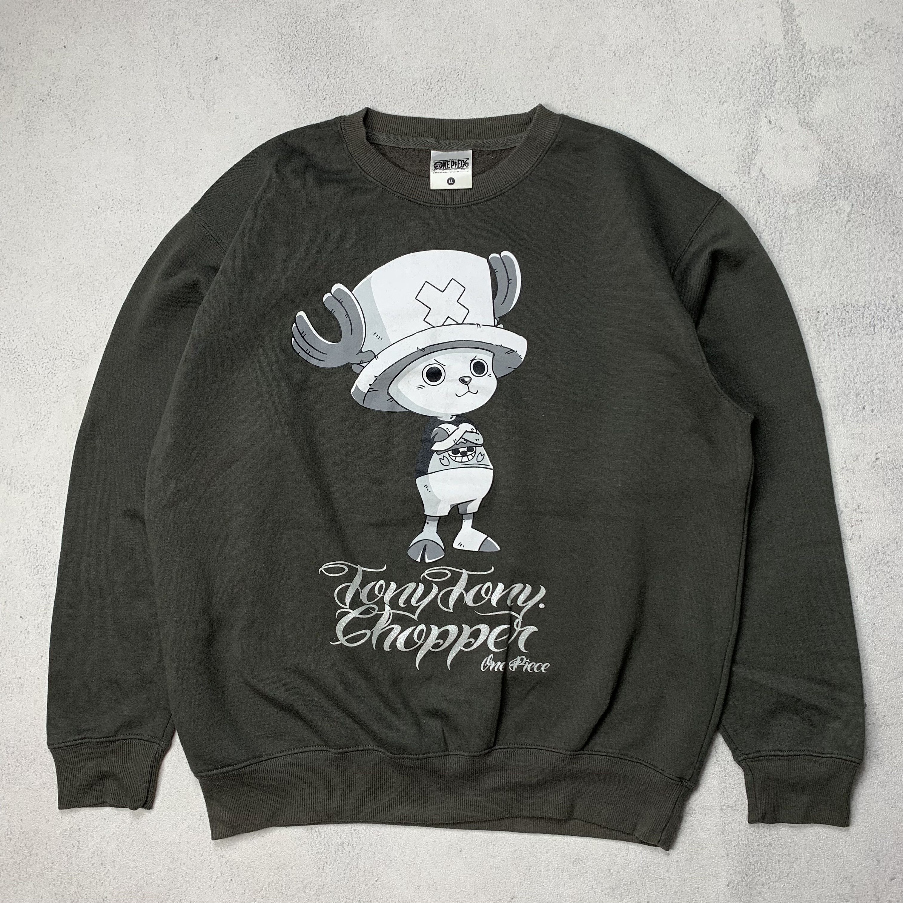 One Piece One Piece Tony Chopper Sweatshirt Crewneck Size US XL / EU 56 / 4 - 1 Thumbnail