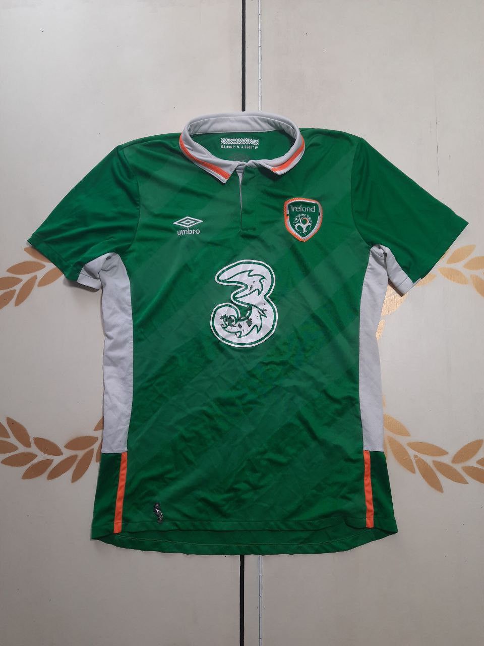 Umbro Umbro Ireland Home Jersey 2016 Size US M / EU 48-50 / 2 - 1 Thumbnail