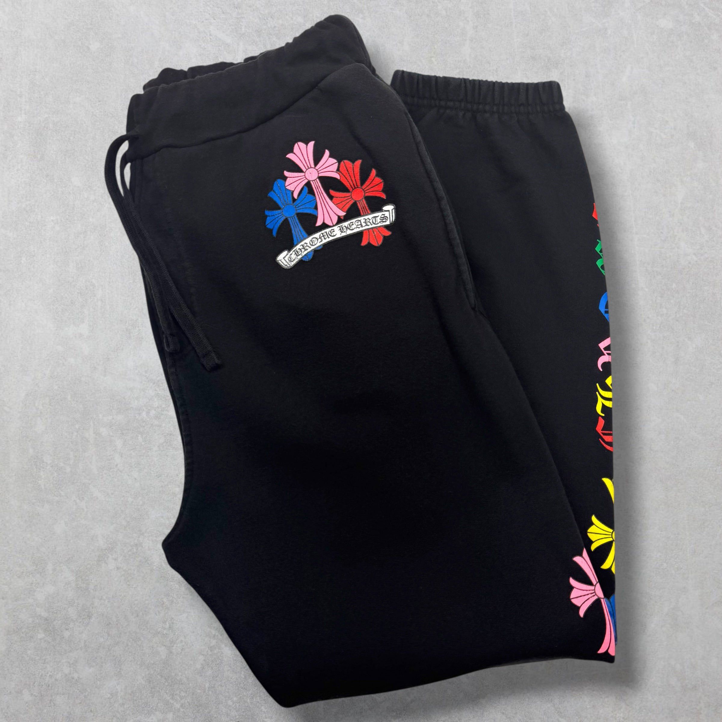 Chrome Hearts Chrome Hearts Multicolor Cemetery Sweatpants L Size US 31 - 1 Thumbnail