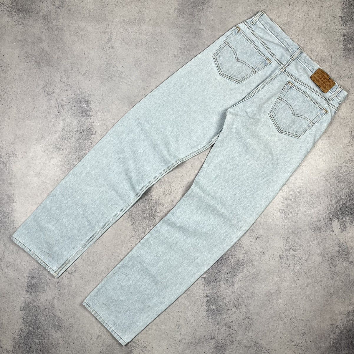 Levi's Vintage Levi’s 501 baby blue made in USA jeans 1993 Size US 34 / EU 50 - 1 Thumbnail