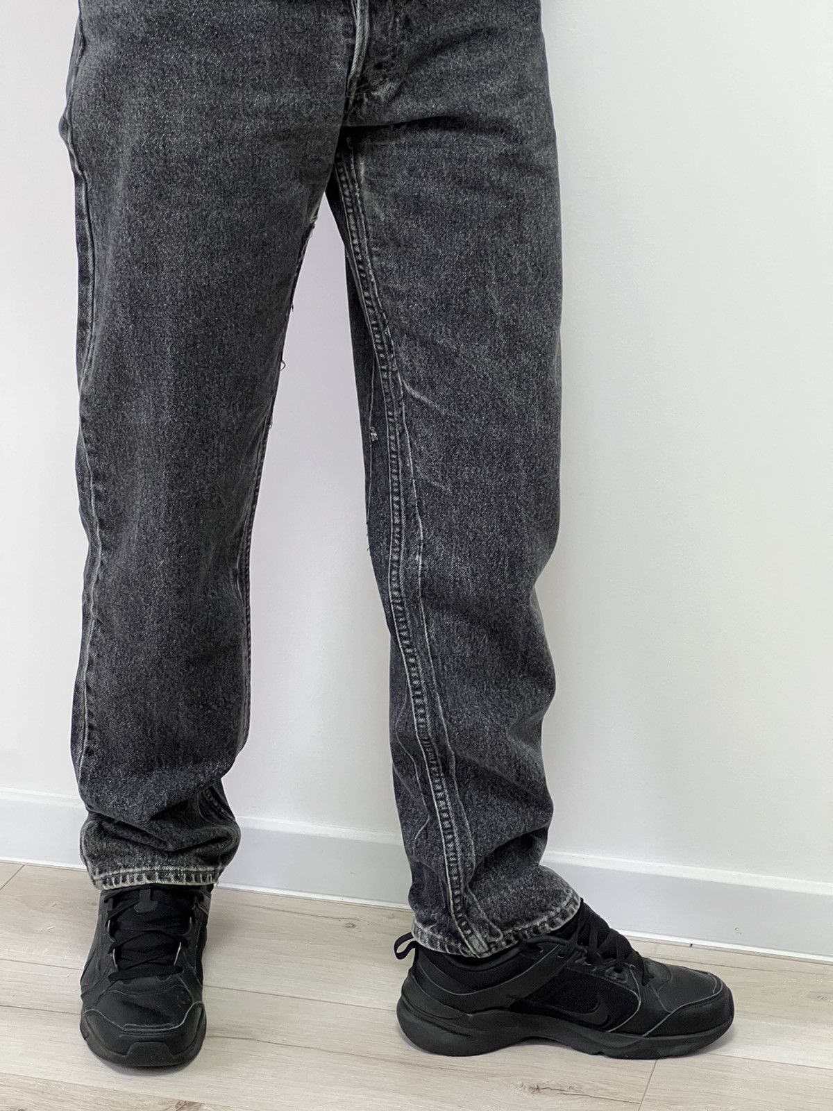 Levi's × Levi's Vintage Clothing × Vintage Vintage Levis 618 Made in Italy Washed Gray Denim Jeans Size US 30 / EU 46 - 3 Thumbnail