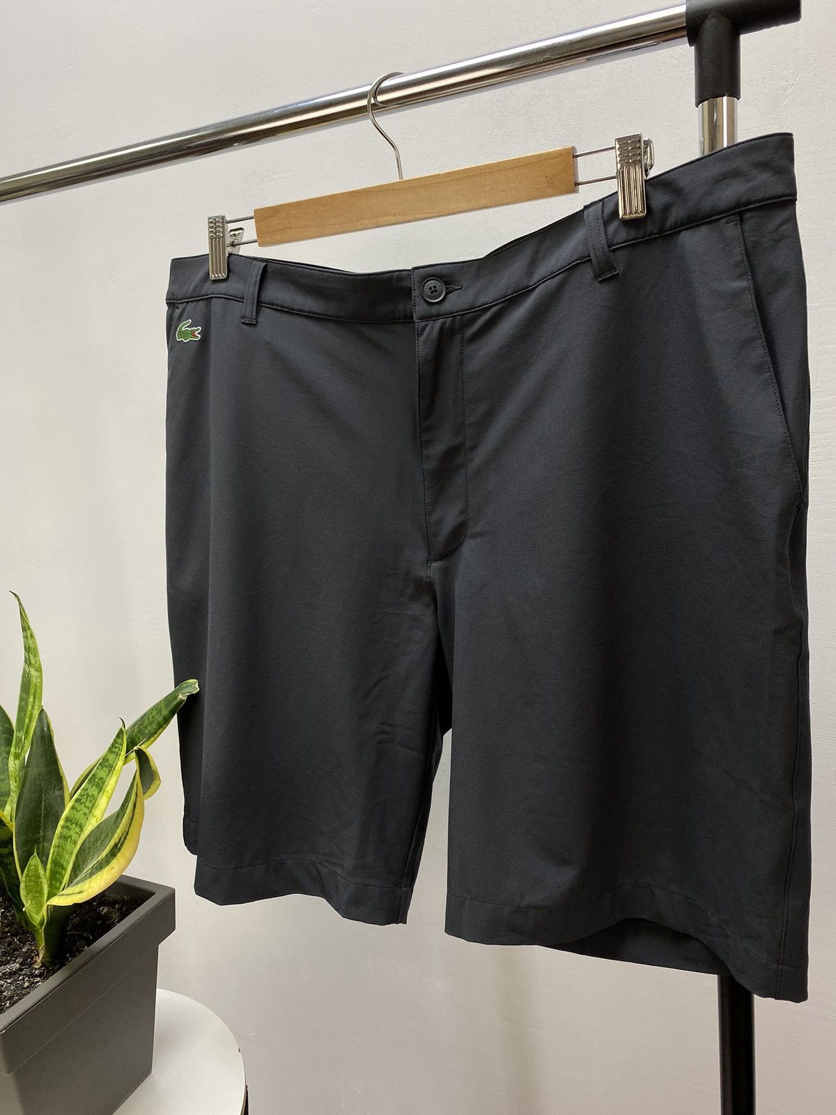 Lacoste Lacoste Sport Shorts Men’s Black XXL 40 Size Logo Size US 40 / EU 56 - 2 Thumbnail