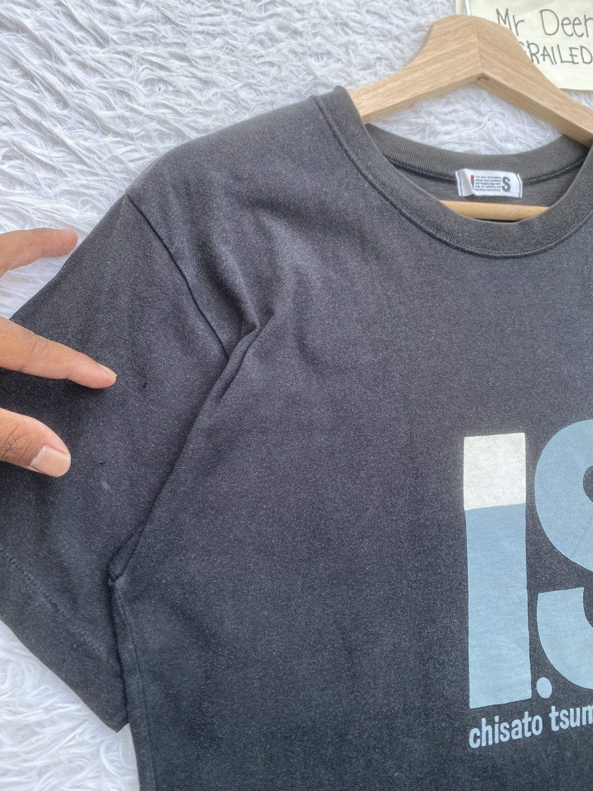 Issey Miyake Vintage Rare Issey Miyake x Tsumori Chisato Big Logo Tshirt Size US S / EU 44-46 / 1 - 17 Thumbnail