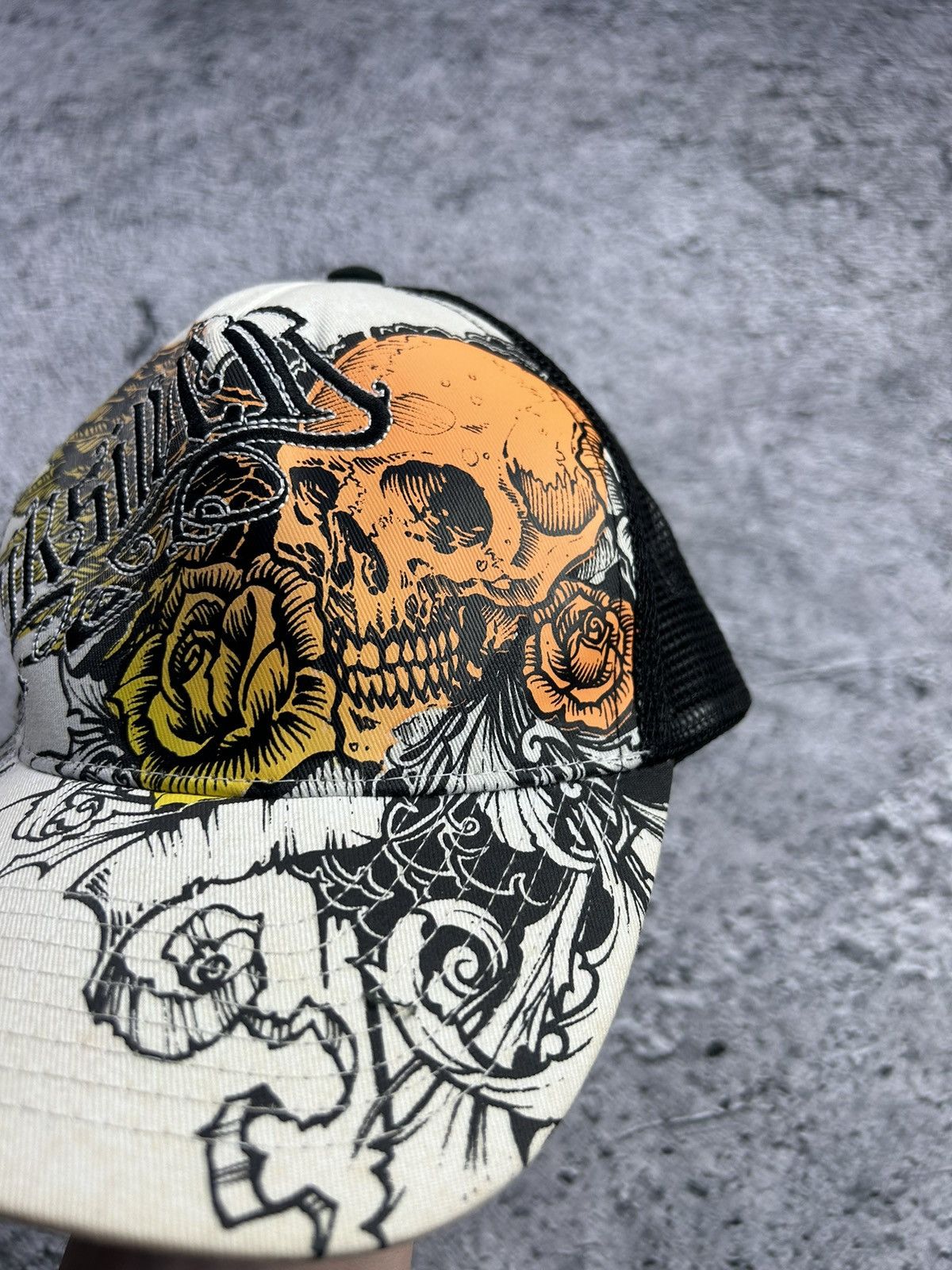 Affliction × Quiksilver Quiksilver cap hats affliction style boxy retro 90s 00s Size ONE SIZE - 3 Thumbnail